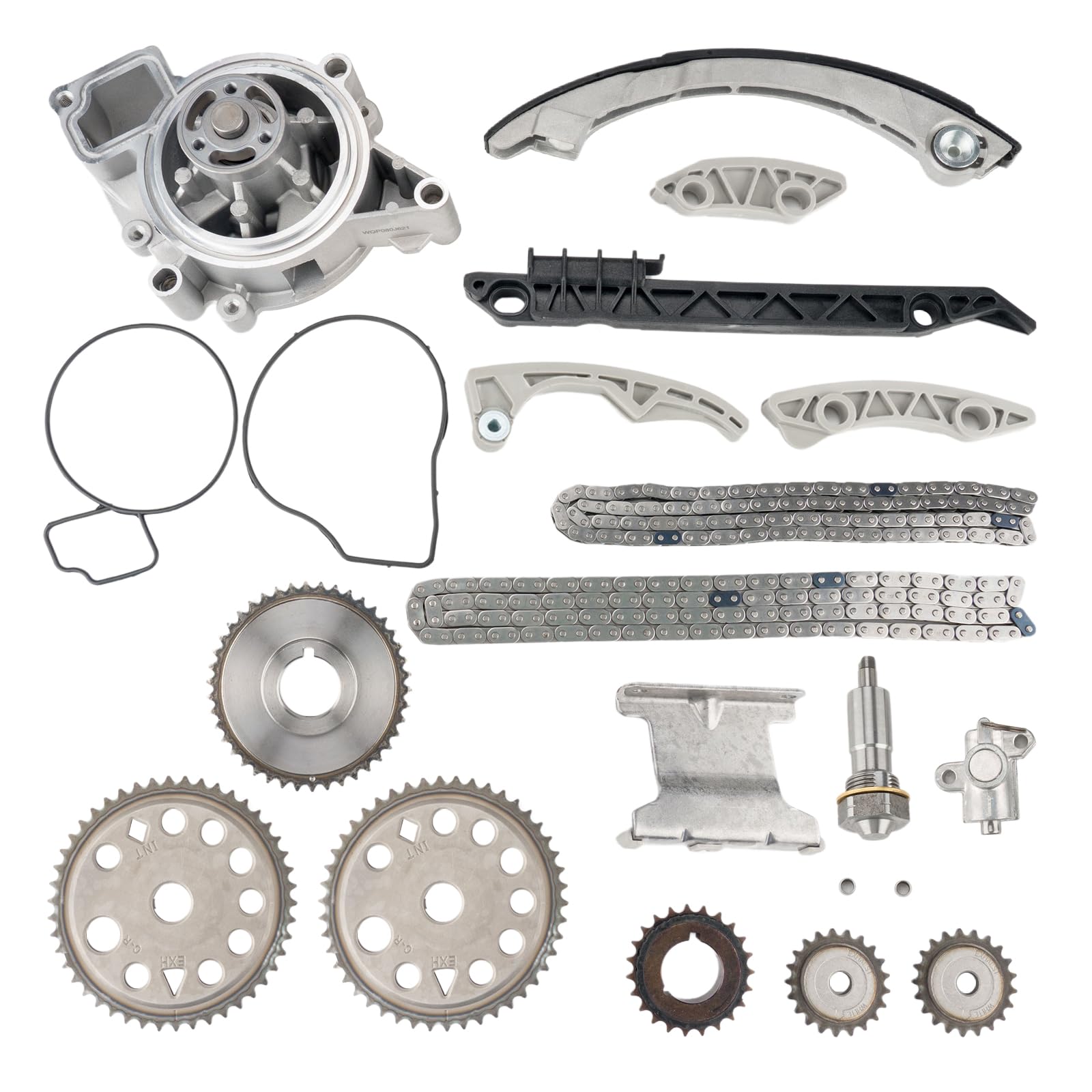 PHILTOP Timing Chain Kit for 2005-2010 Cobalt, 2002-2005 Cavalier, 2004-2008 Malibu, 2007-2008 HHR, 2007-2009 G5, 2004-2005 Clas