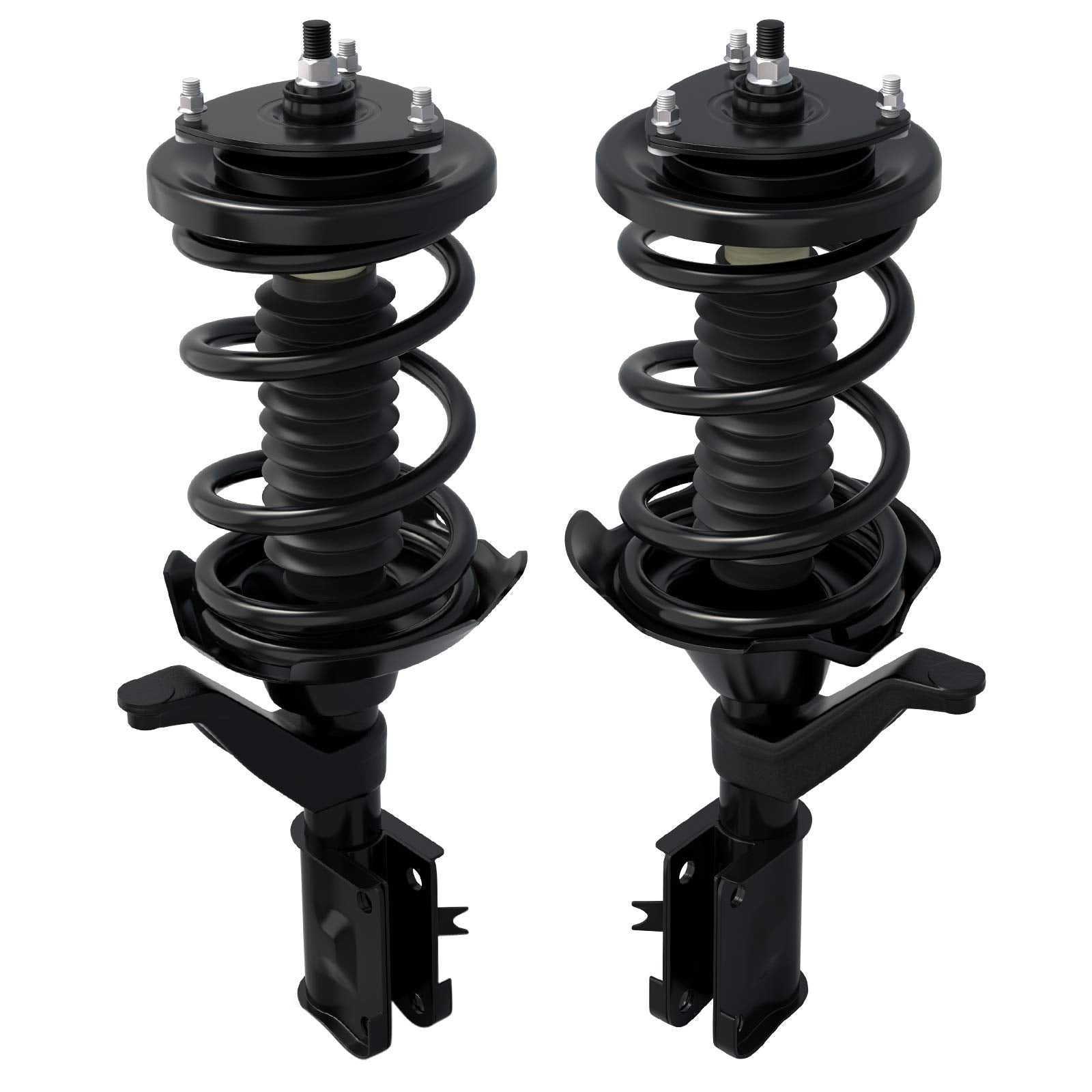 Yitamotor Front Struts Complete Strut Suspension Compatible With 2001-2005 Civic