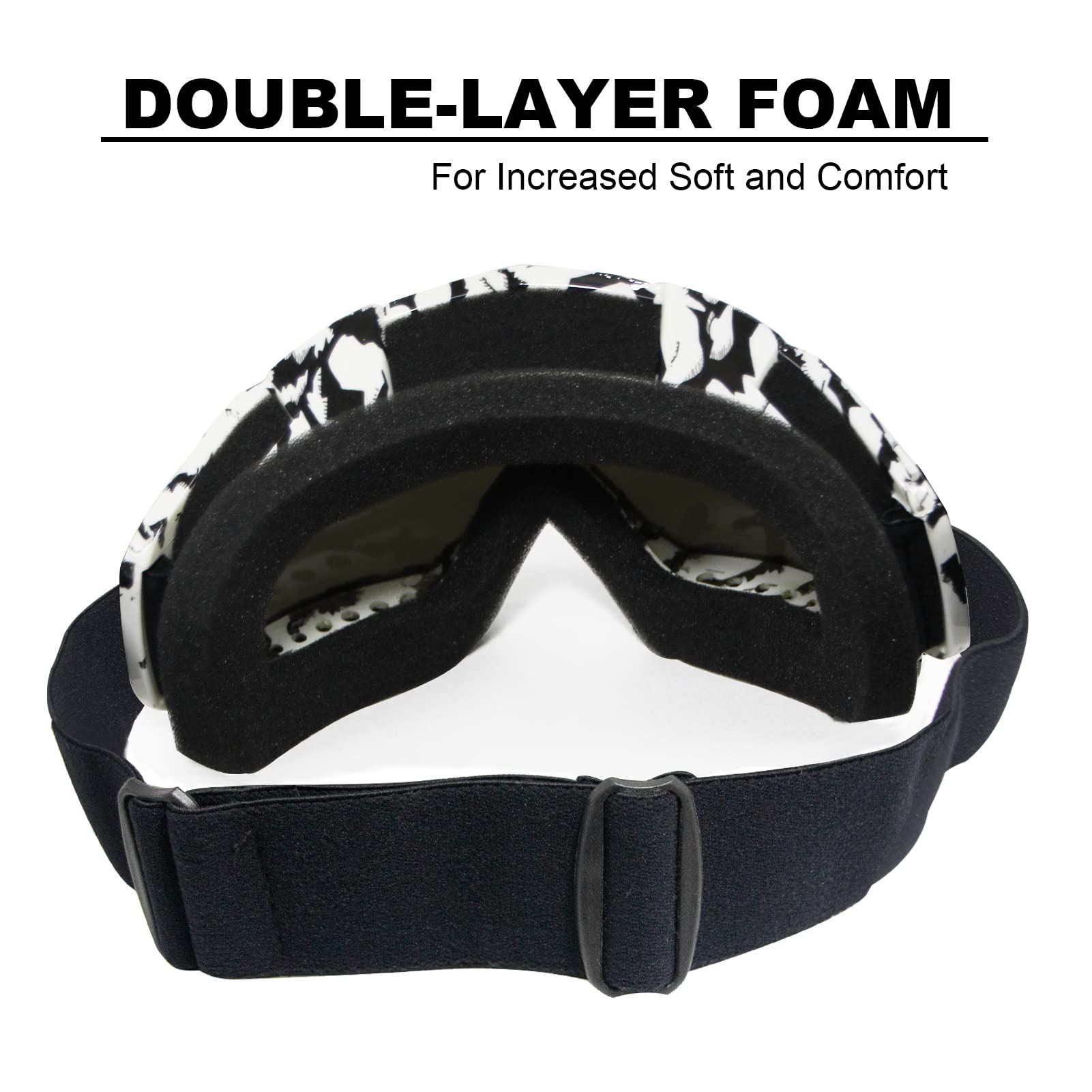Copvner Atv Dirt Bike Motorcycle Goggles For Men Motocross Riding Goggles Uv400 Otg Offroad Goggle Mx Helmet Racing Four Wheeler