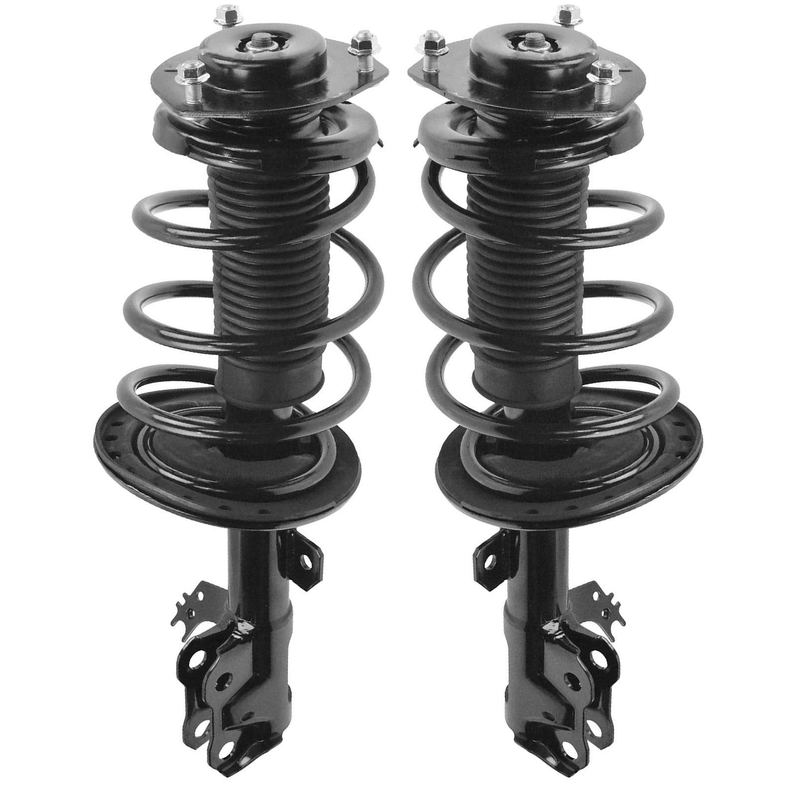 Trq Front Strut & Coil Spring Assembly Set Driver & Passenger Sides Compatible With 12-17 Toyota Camry