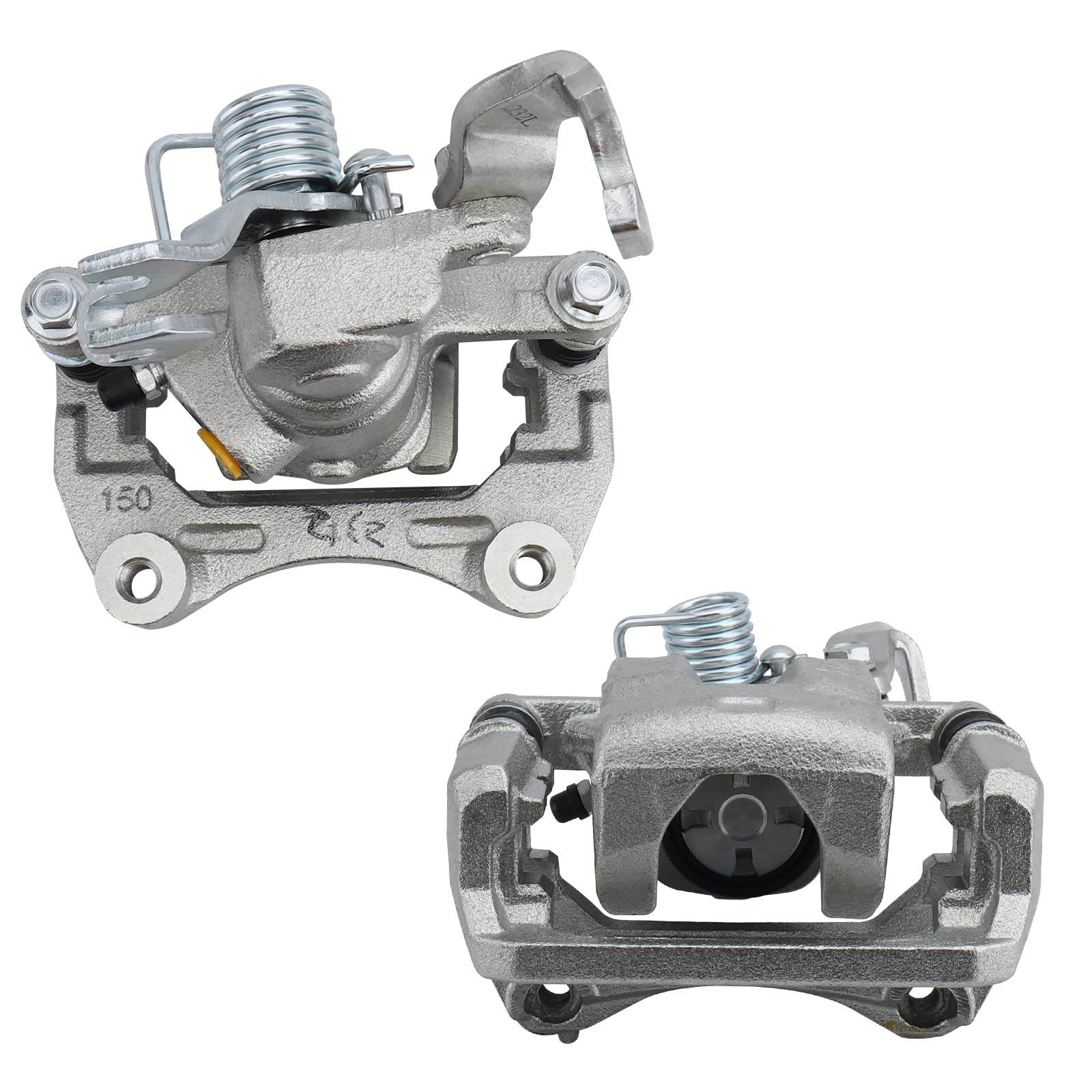 Irontek 18B5002 18B5003 Rear Driver & Passenger Side Brake Caliper Fit For 2006-2012 For Ford Fusion, 2007-2012 For Lincoln Mkz, 2006-2013 For Mazda 6, 2006-2011 For Mercury Milan, 2006 Lincoln Zephyr