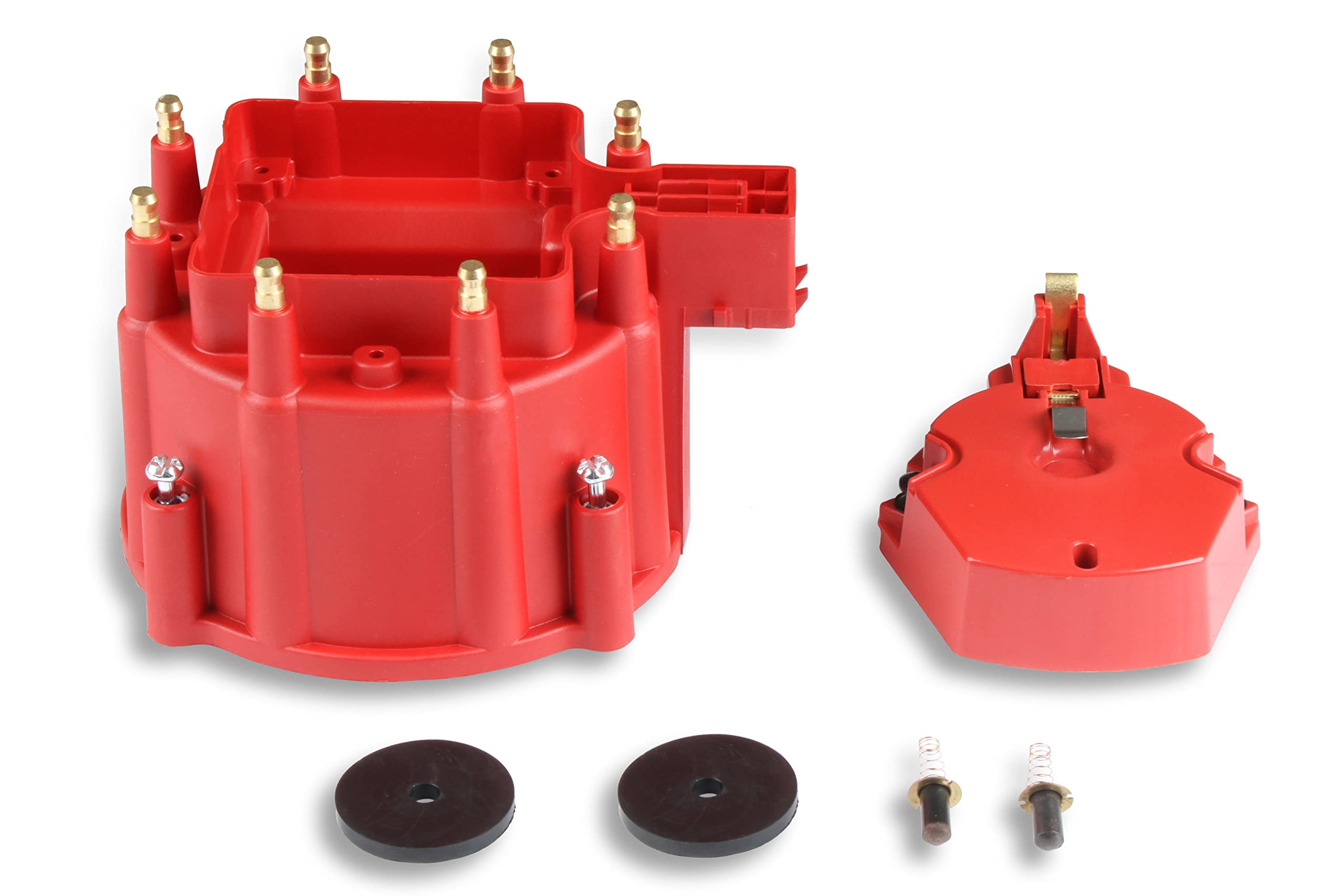 Msd 8416 Distributor Cap And Rotor Hei, Red