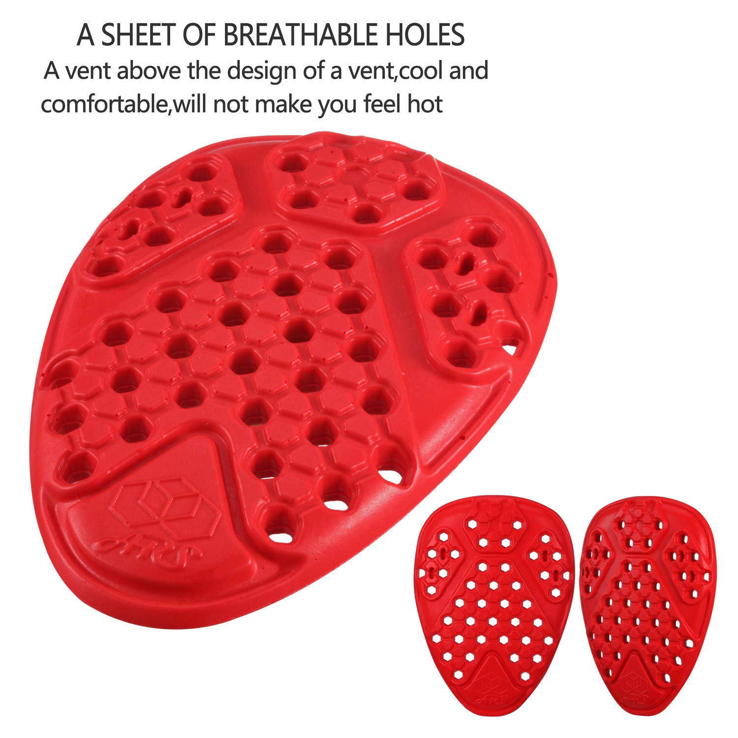 Surlim Hip Protector Ce Insert Armor Motorcycle Pants Replacement Pads Pair