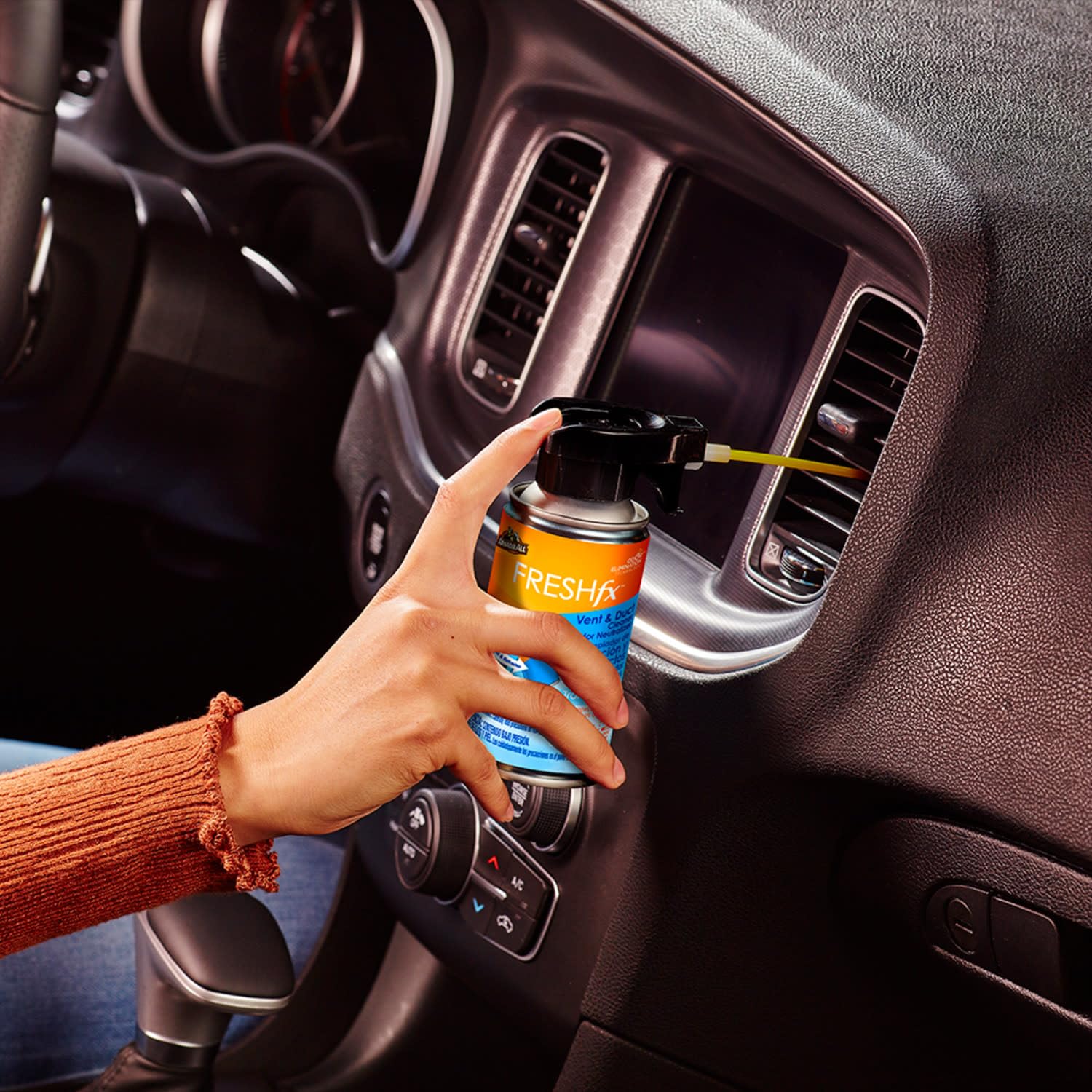 Armor All Fresh FX Vent and Duct Cleaner Odor Neutralizer, Tranquil Skies Scent, 3 Count, 5 OZ Each