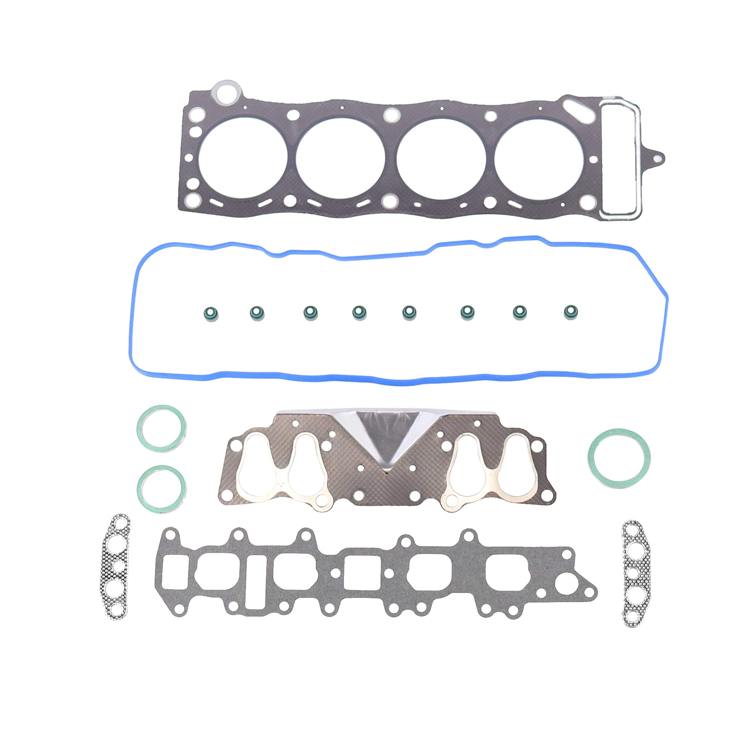 DNJ HGS900 Graphite Cylinder Head Gasket Set for 1985-1995 / Toyota / 4Runner, Celica, Pickup / 2.4L / SOHC / L4 / 8V / 2366cc / 22R, 22RE, 22REC