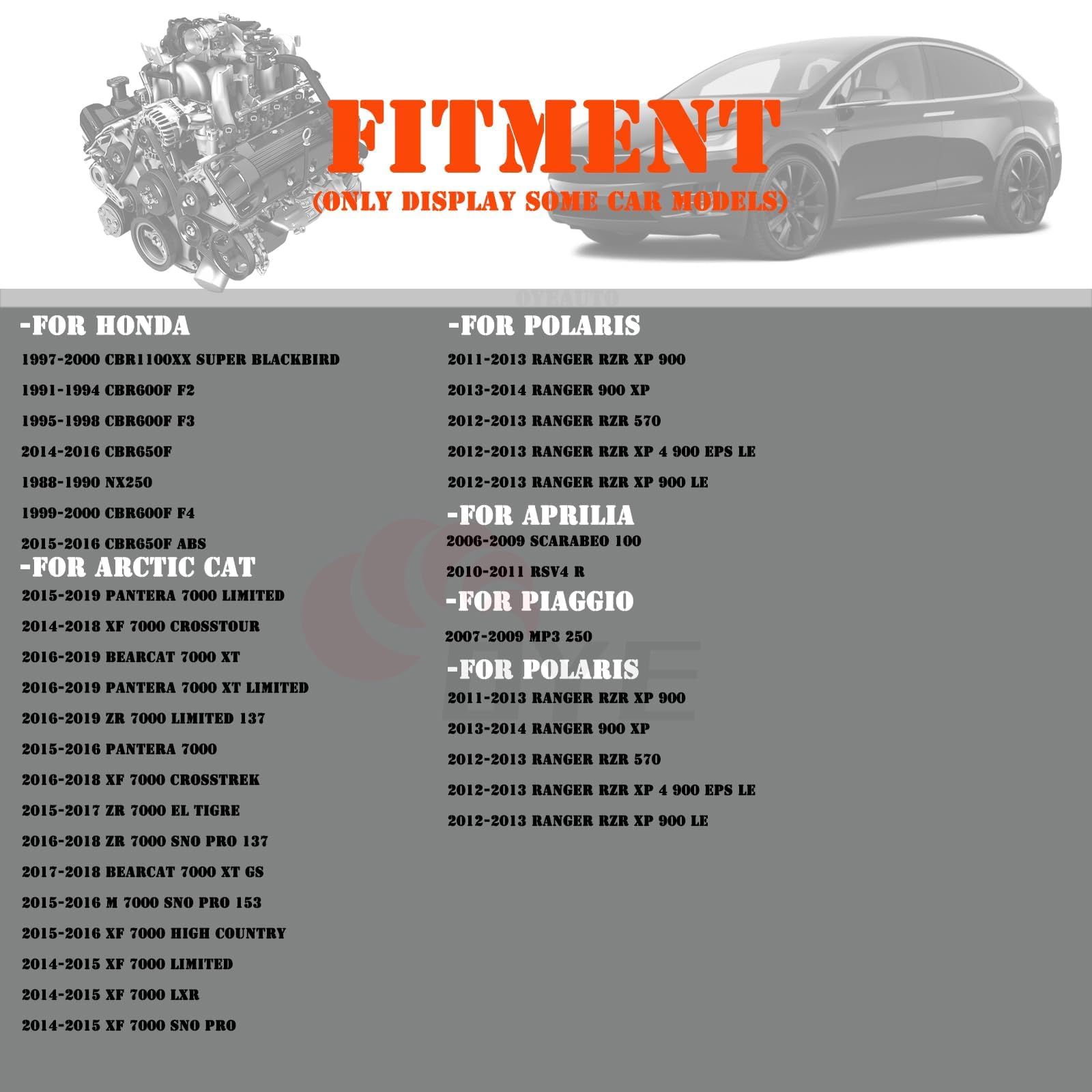 Oyeauto Cr9Eix Iridium Ix Spark Plug 4 Pack Compatible With Aprilia Arctic Cat Cannondale Ducati Harley Davidson Honda Husqvarna
