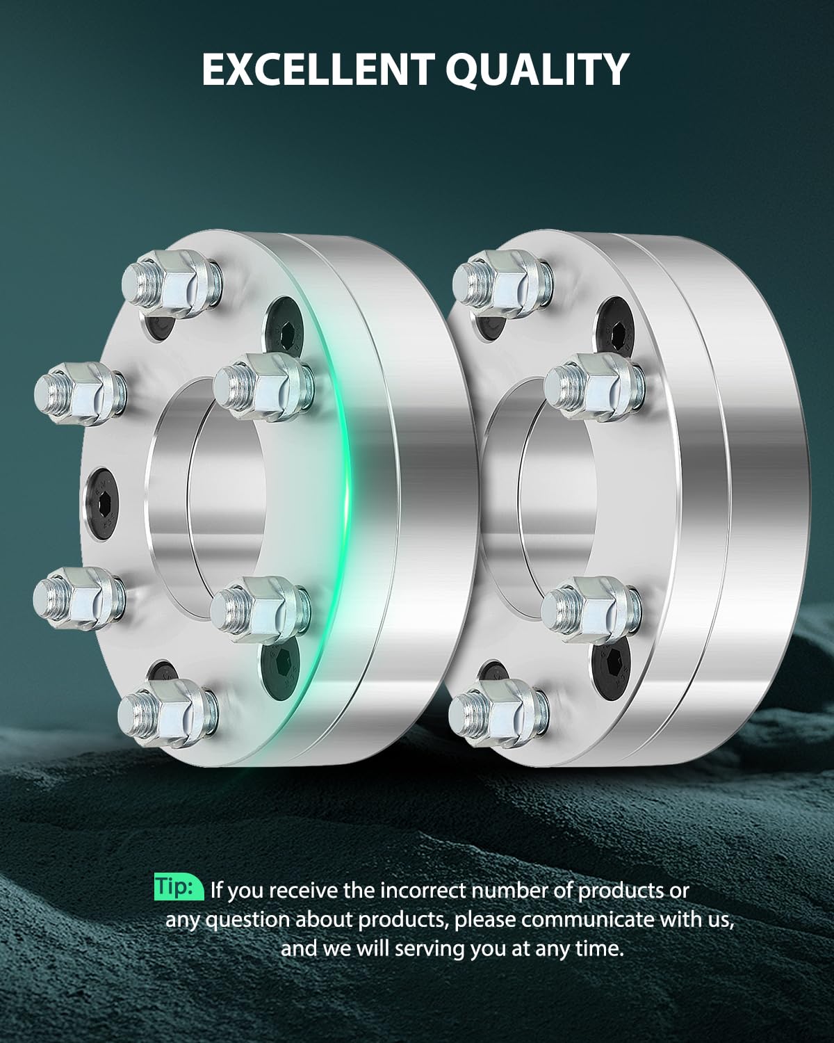 SCITOO 4X 5x5 to 6x5.5 Wheel Spacers Adapters 6 Lug 14x1.5 78.1mm 2 fits for 1979-1986 for C1500 1999-2014 for Grand for Chero