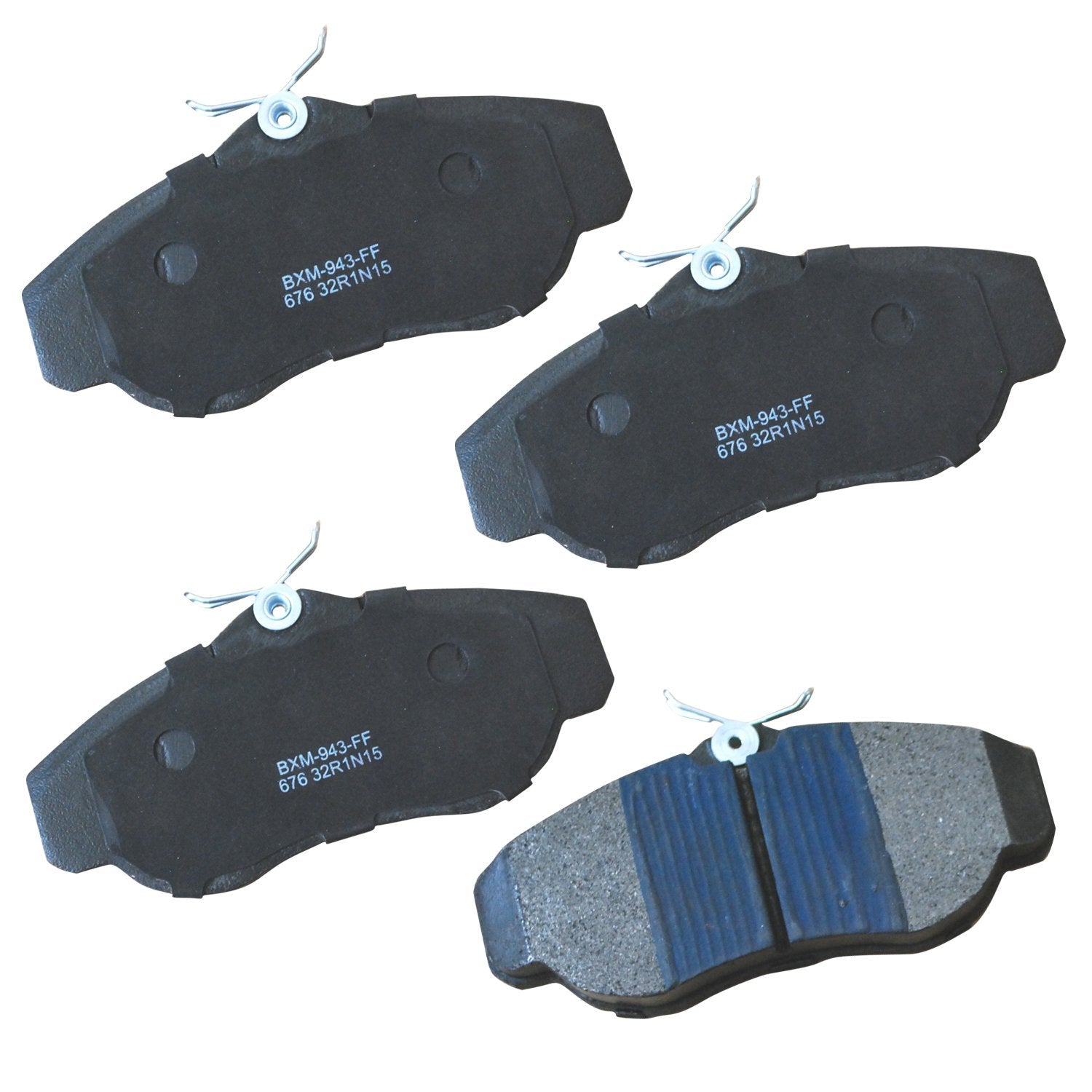 Bendix Premium Sbm676 Semi-Metallic Front Brake Pads For Land Rover Discovery 2004-1999, Range Rover 2002-1995