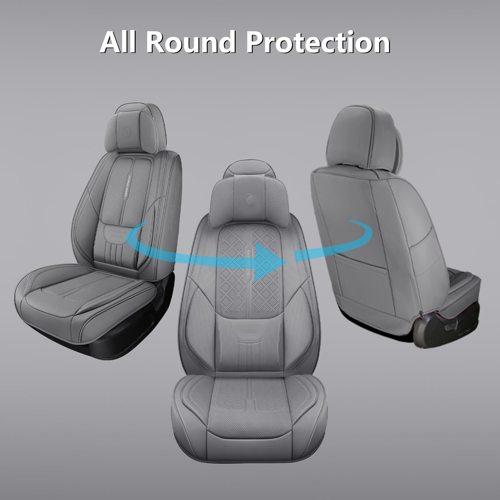 Ns Yolo Full Coverage Leather Car Seat Covers For Cars,Suvs And Pick-Up Trucks,Car Seat Protector,Automotive Seat Covers,Car Sea