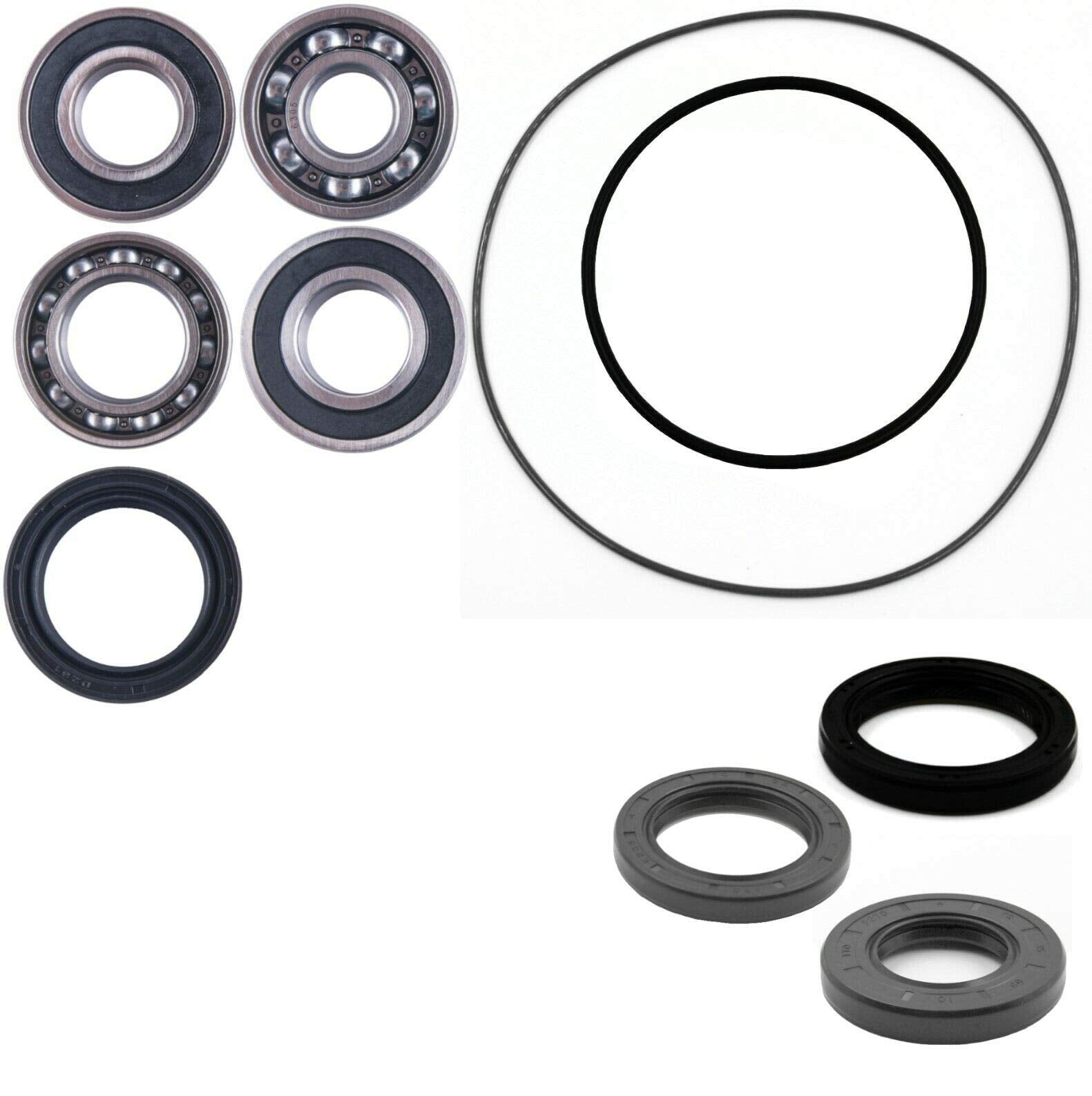 East Lake Axle Replacement For Rear Differential Bearing & Seal Kit Kawasaki Bayou 300 400 4X4 1988 1989 1990 1991 1992 1993-2004