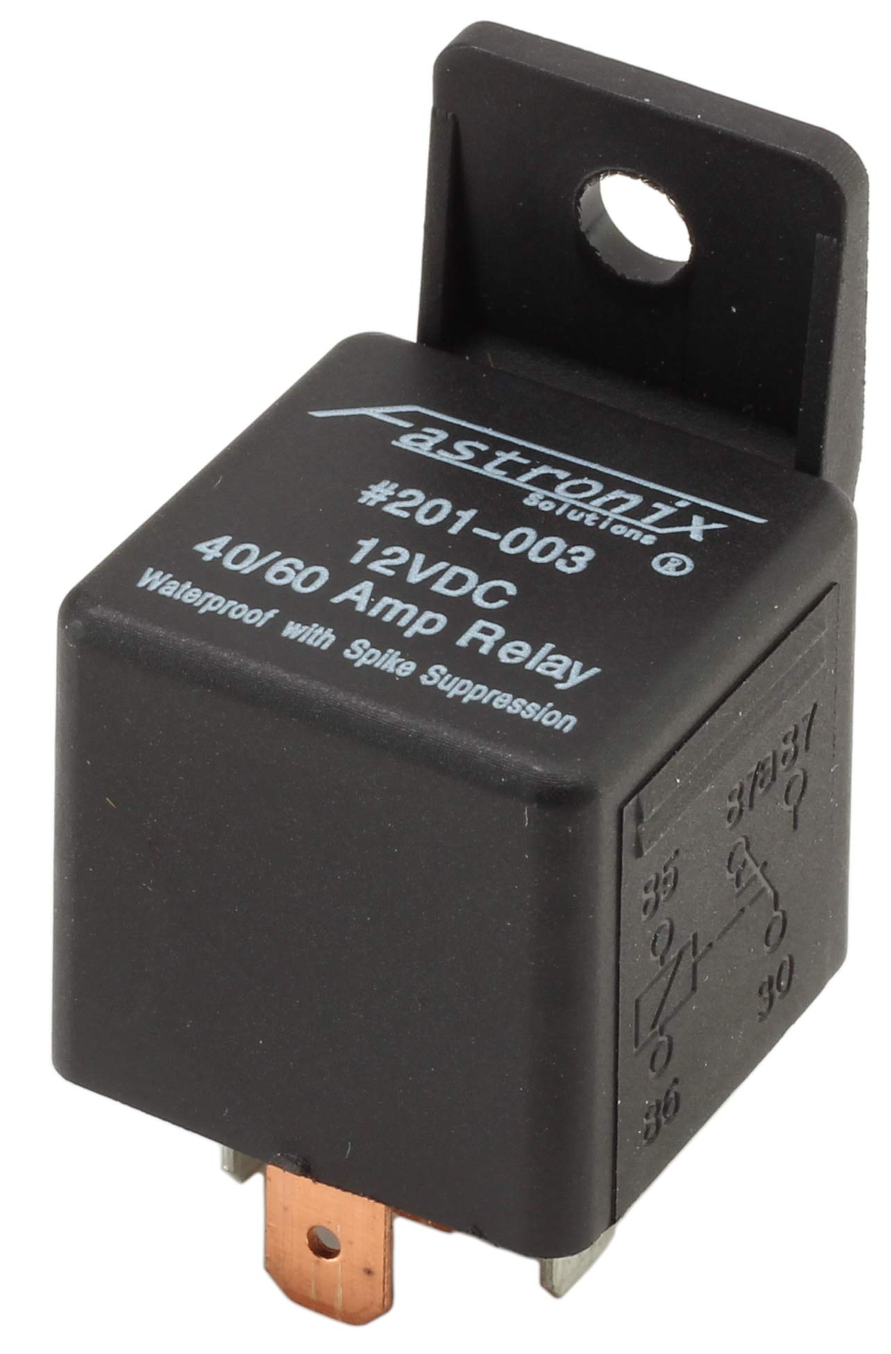 Fastronix High Current 40/60A Relay Panel With Interlocking Sockets