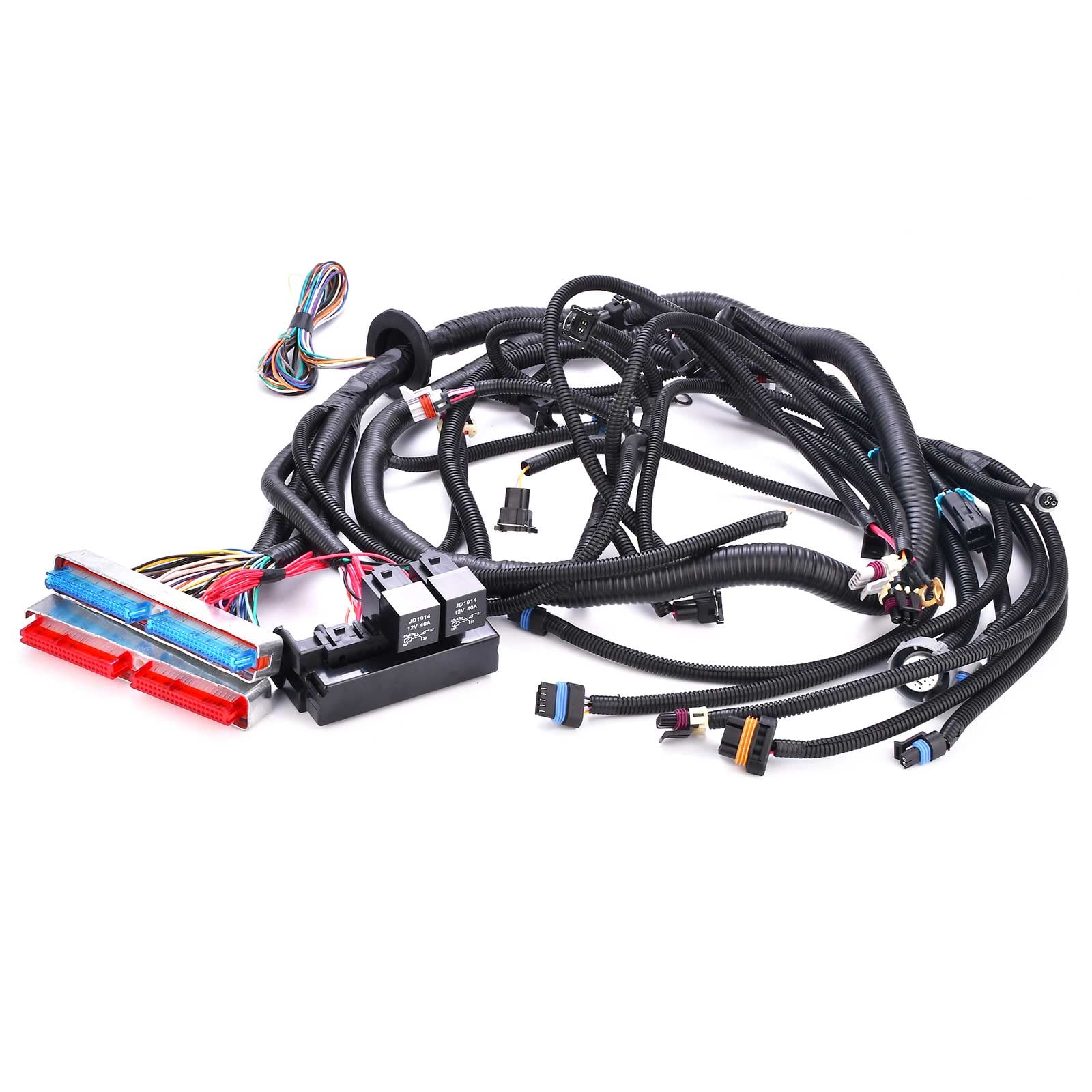 4L60E Engine Wiring Harness LS Swap Standalone Wire Compatible with GM DBC LS1 4.8L 5.3L 6.0L Vortec Engines 1997-2006. W/4L60E
