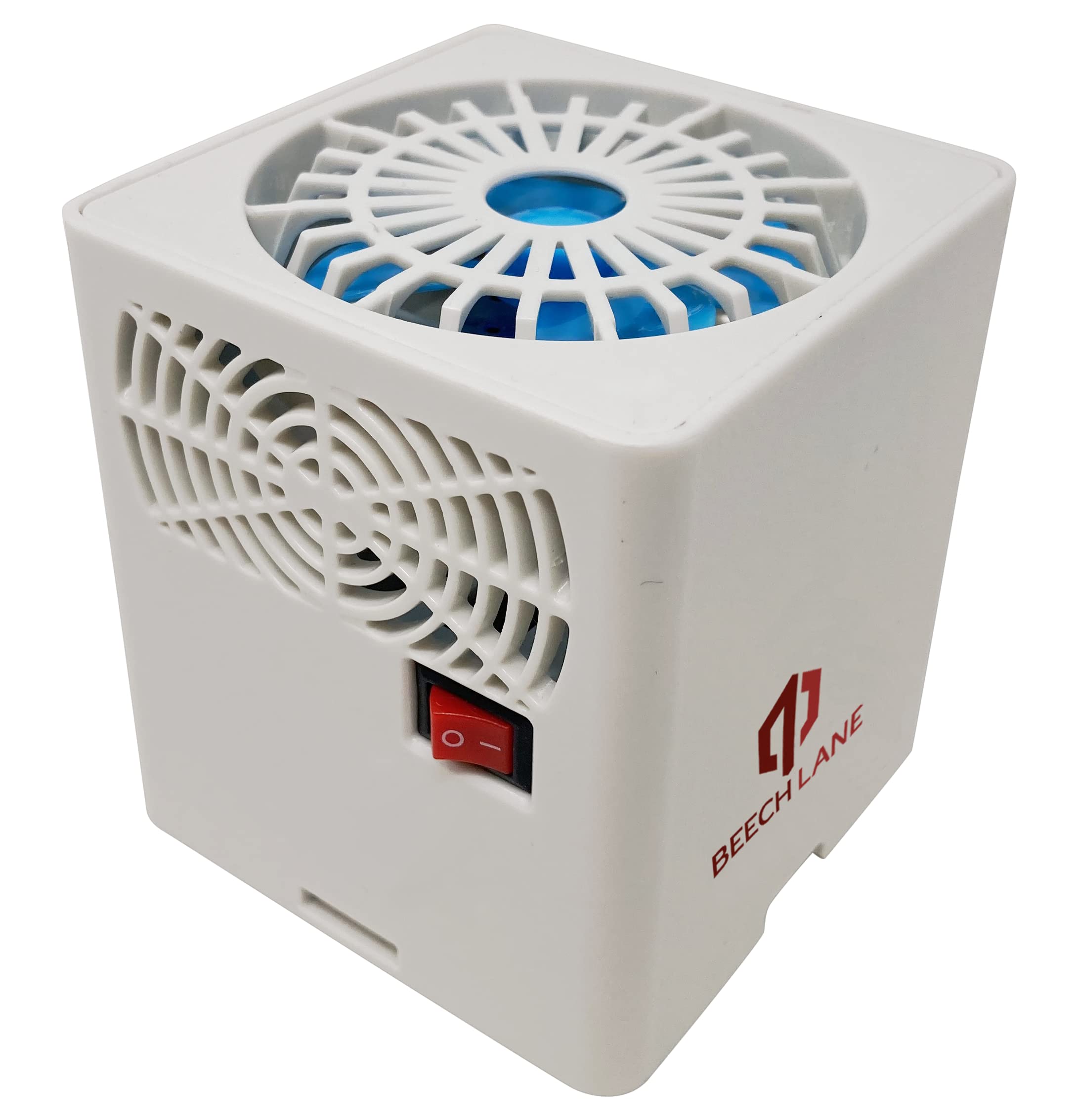 Beech Lane RV Fridge Fan, Patented, High Power 3,000 RPM Motor, Easy On and Off Switch, Multiple Side Vents Increase Airflow, Durable Construction, Efficiently Cools Refrigerator (Natural) -Like New