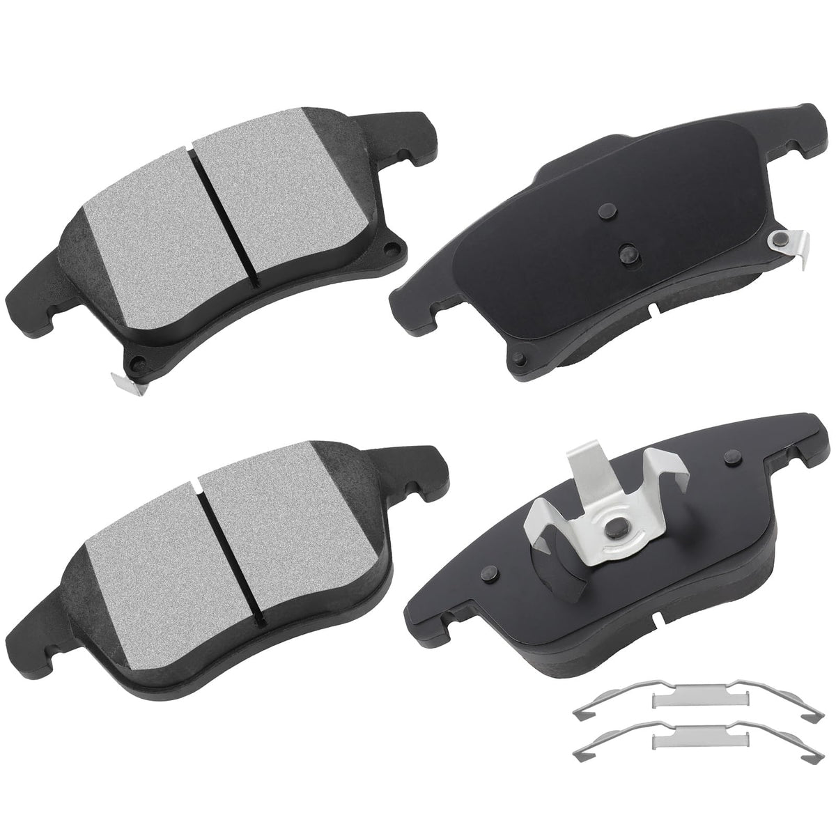 Cciyu D1653 Front Ceramic Brake Pads Kits 4Pcs Fit For 2013-2019 For Ford Fusion,2013-2019 For Lincoln Mkz