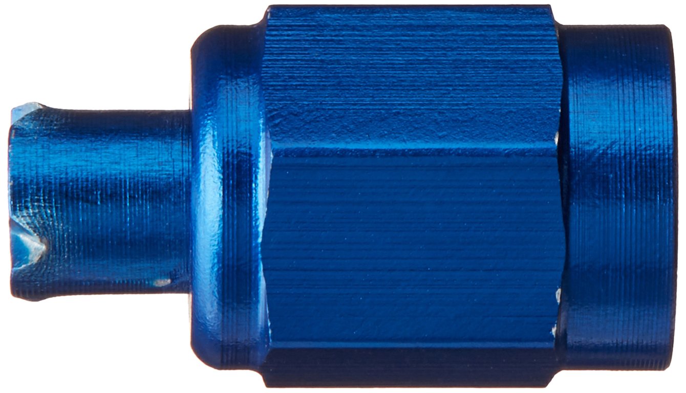 Aeroquip Fcm3751 Blue Anodized Aluminum -3An Tube Cap Fittings - Pack Of 2
