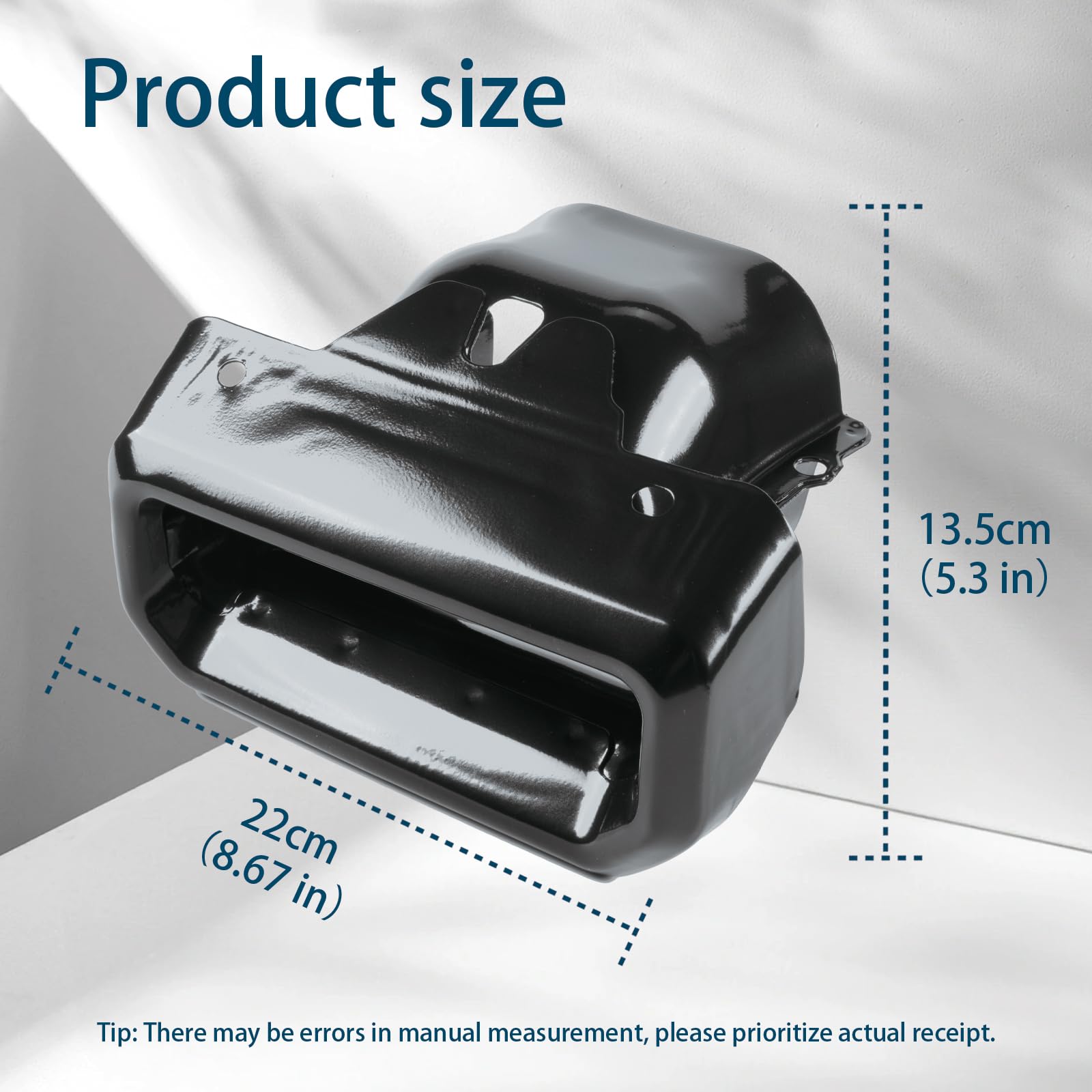 HRepair Exhaust Tips Bezels fits for 2019-2024 Chevy Silverado 1500 & GMC Sierra 1500 Exhaust Tips Replaces# 2253506