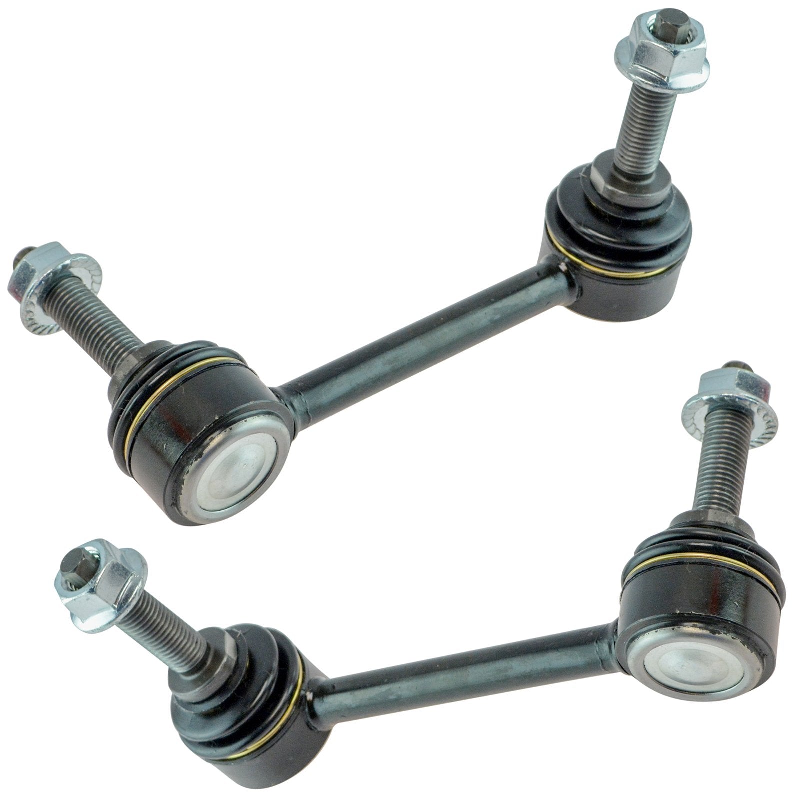 Trq Front Sway Bar Stabilizer Link Set Compatible With 2011-2015 Dodge Durango Jeep Grand Cherokee