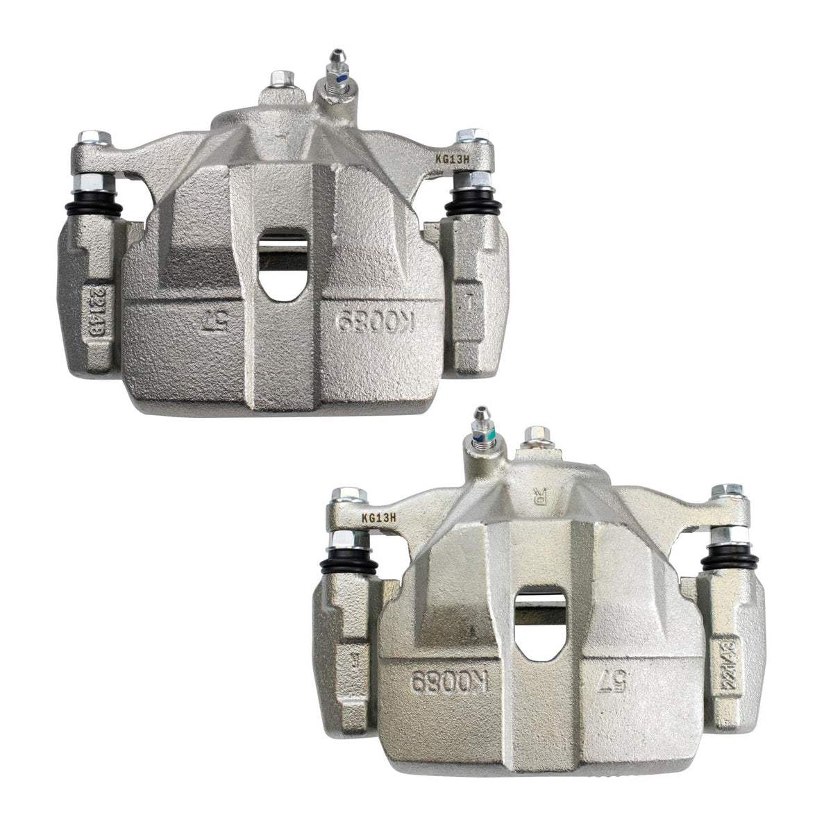Trq Front Brake Caliper Set Compatible With 2014-2020 Mazda 6