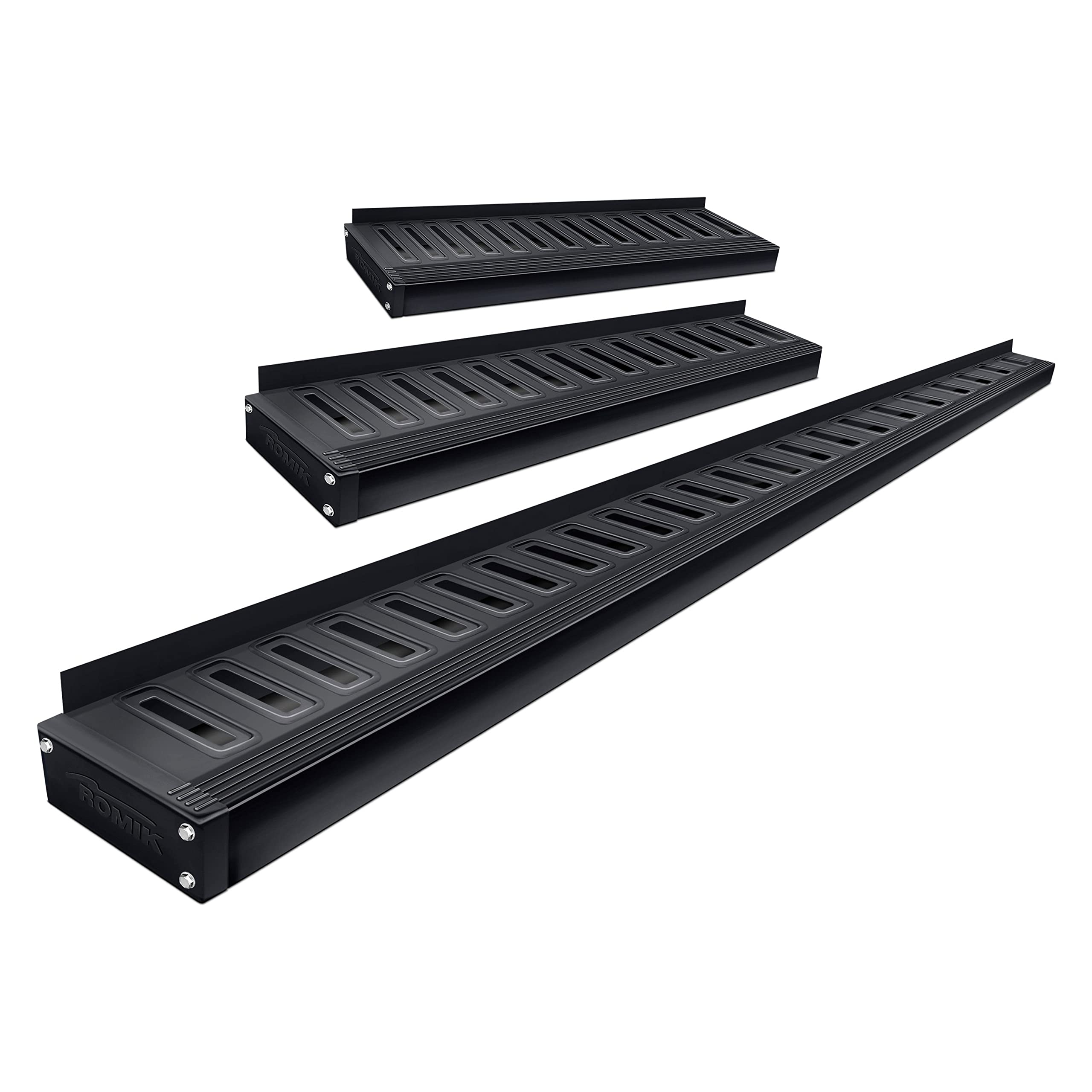Romik 82382319-6.5' Rof-T Series Black Running Boards