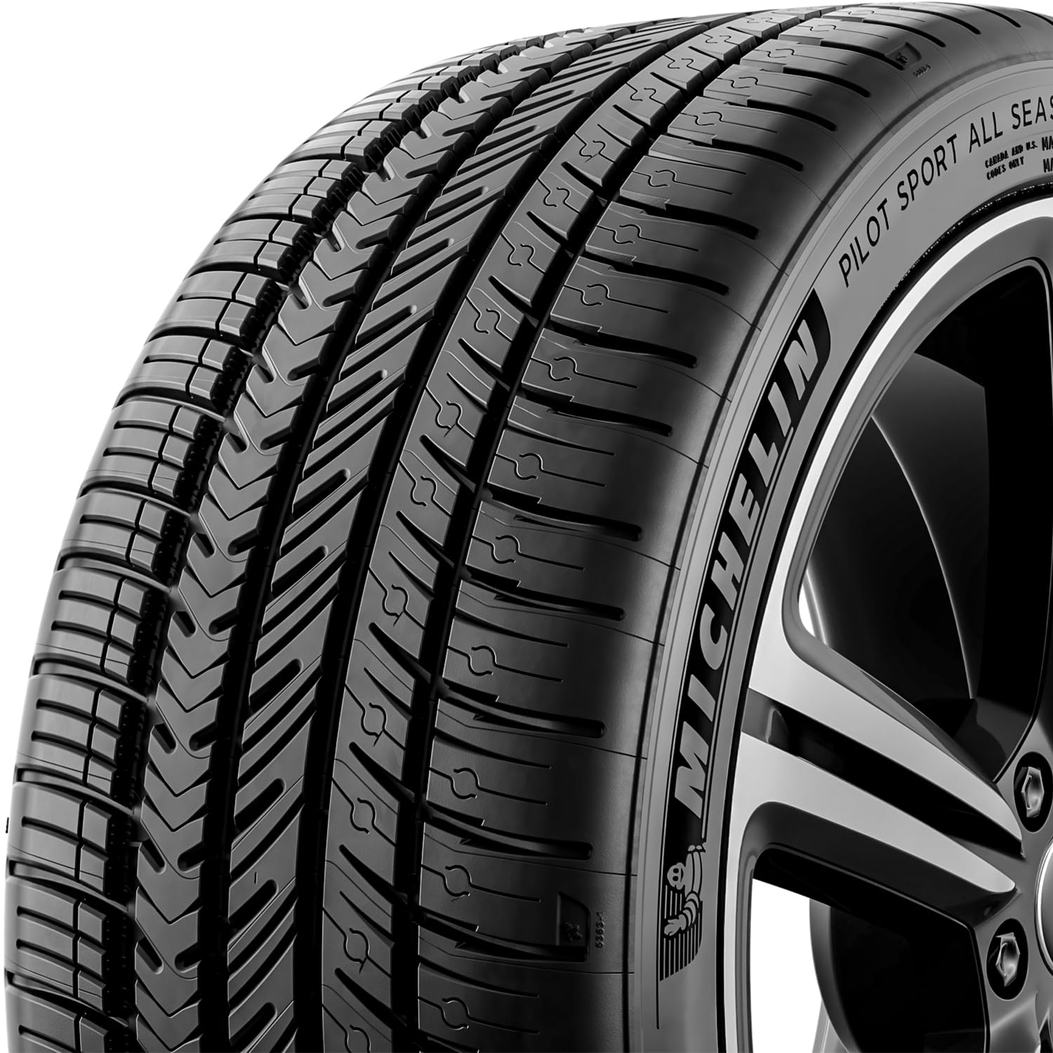 Michelin Pilot Sport A/S 4 All-Season Radial Car Tire For Ultra-High Performance Sport, 225/40Zr18/Xl 92Y
