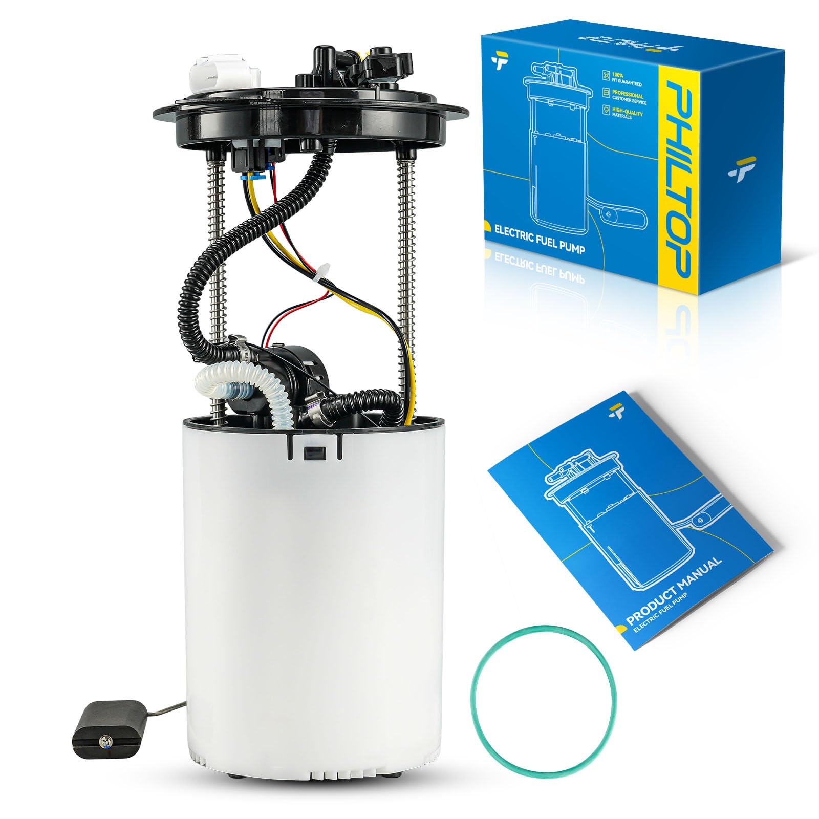 PHILTOP Electric Fuel Pump Assembly Fits for Buick Lucerne and Cadillac DTS 2008, FG2098