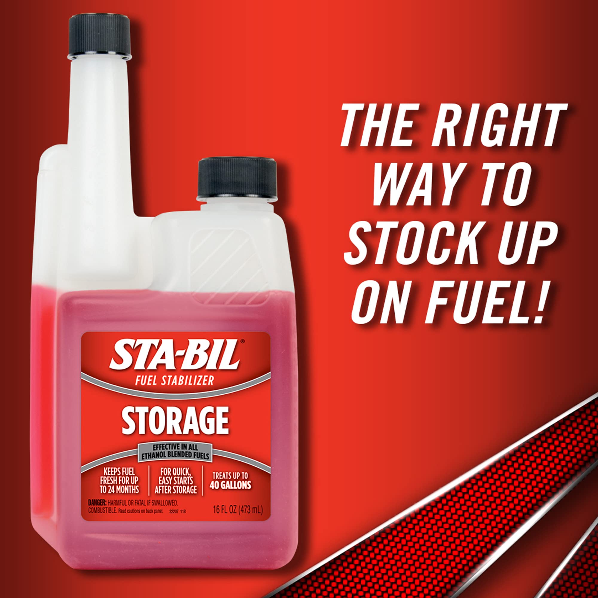 Sta-Bil Fuel Stablizr16O Upc: 073905222075