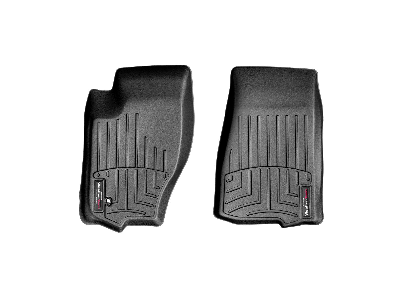 Weathertech Custom Fit Floorliners For Jeep Grand Cherokee, Commander - 1St Row (440131), Black