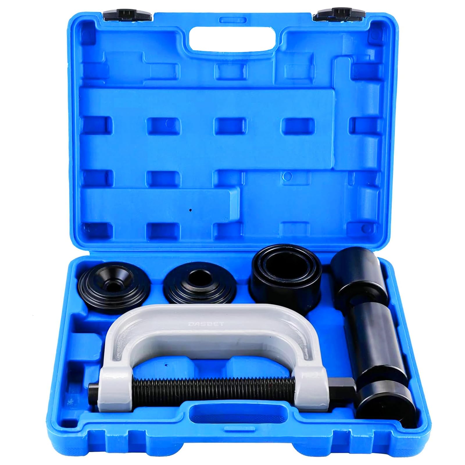 DASBET Ball Joint Removal Tool Kit | Ball Joint Press & U Joint Removal Kit Heavy Duty Ball Joint Press Fits Most 2WD and 4WD Ca