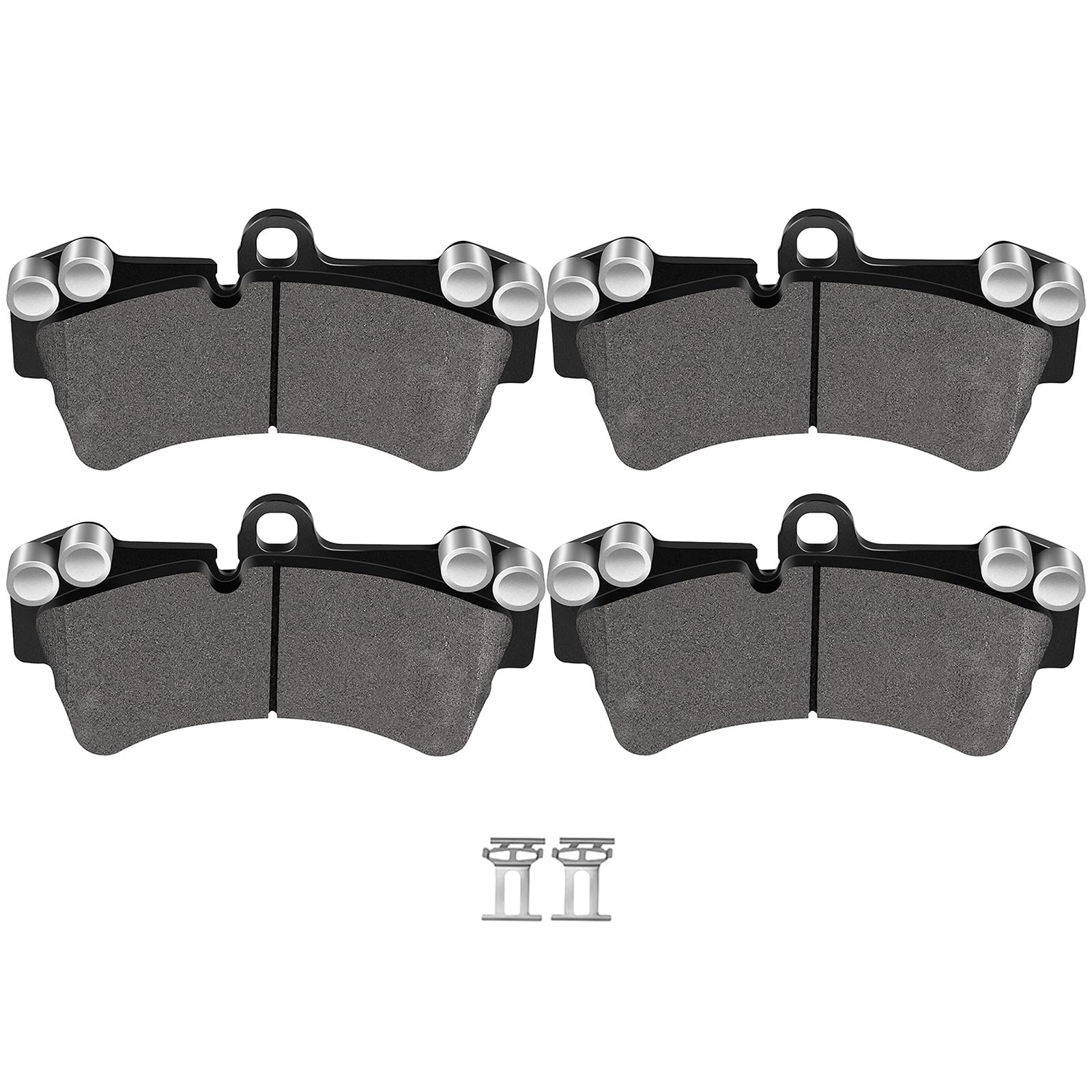 SCITOO Disc Brake Pads Kits D1014-8366 Semi Metallic Front Brake Pads Set Fit For Audi For Q7 2007-2015,For Audi For R8 2017,For