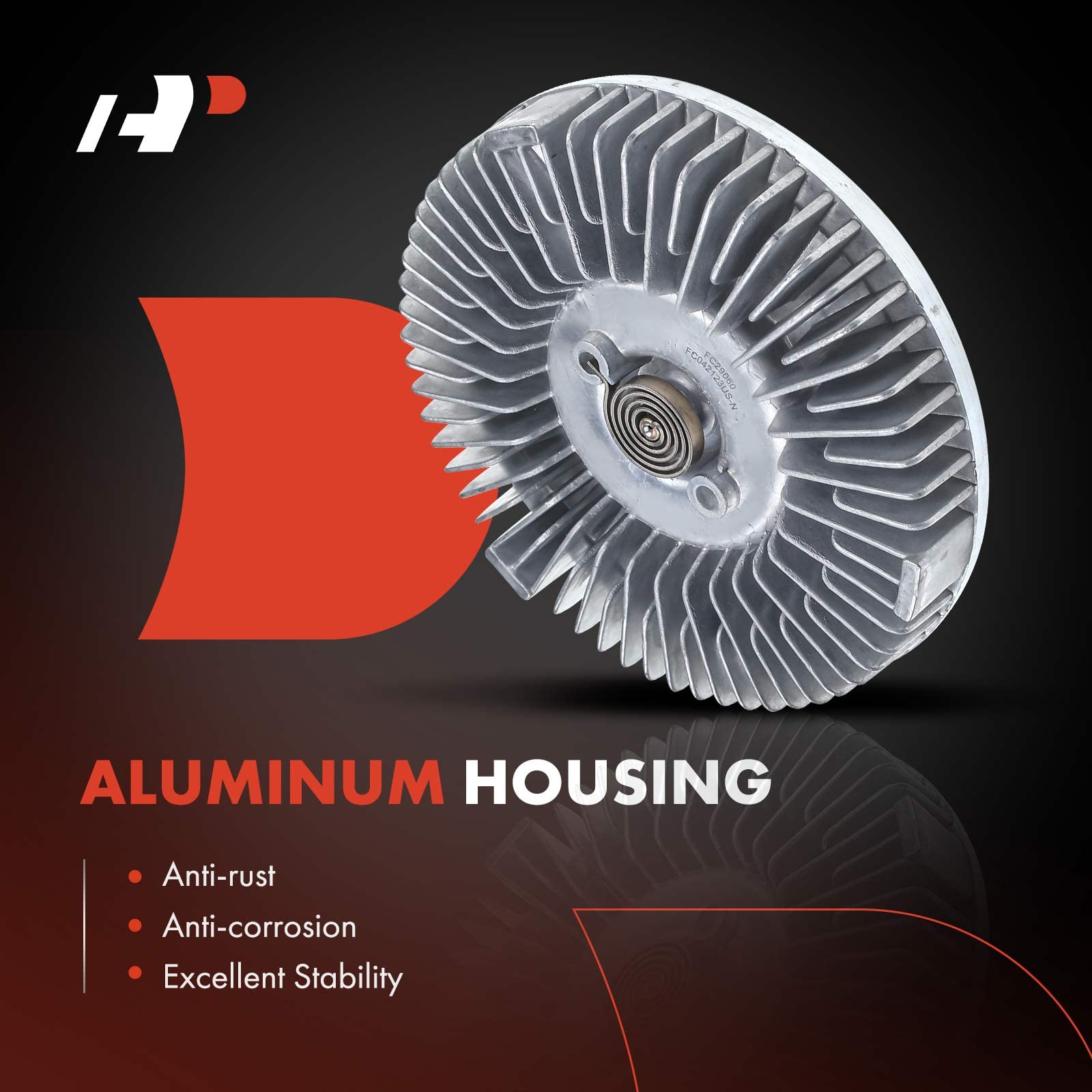 A-Premium Electronic Radiator Cooling Fan Clutch Compatible with Dodge Ram 1500 2500 3500 Pickup Ram 4000 V8 5.7L OHV Petrol, Re