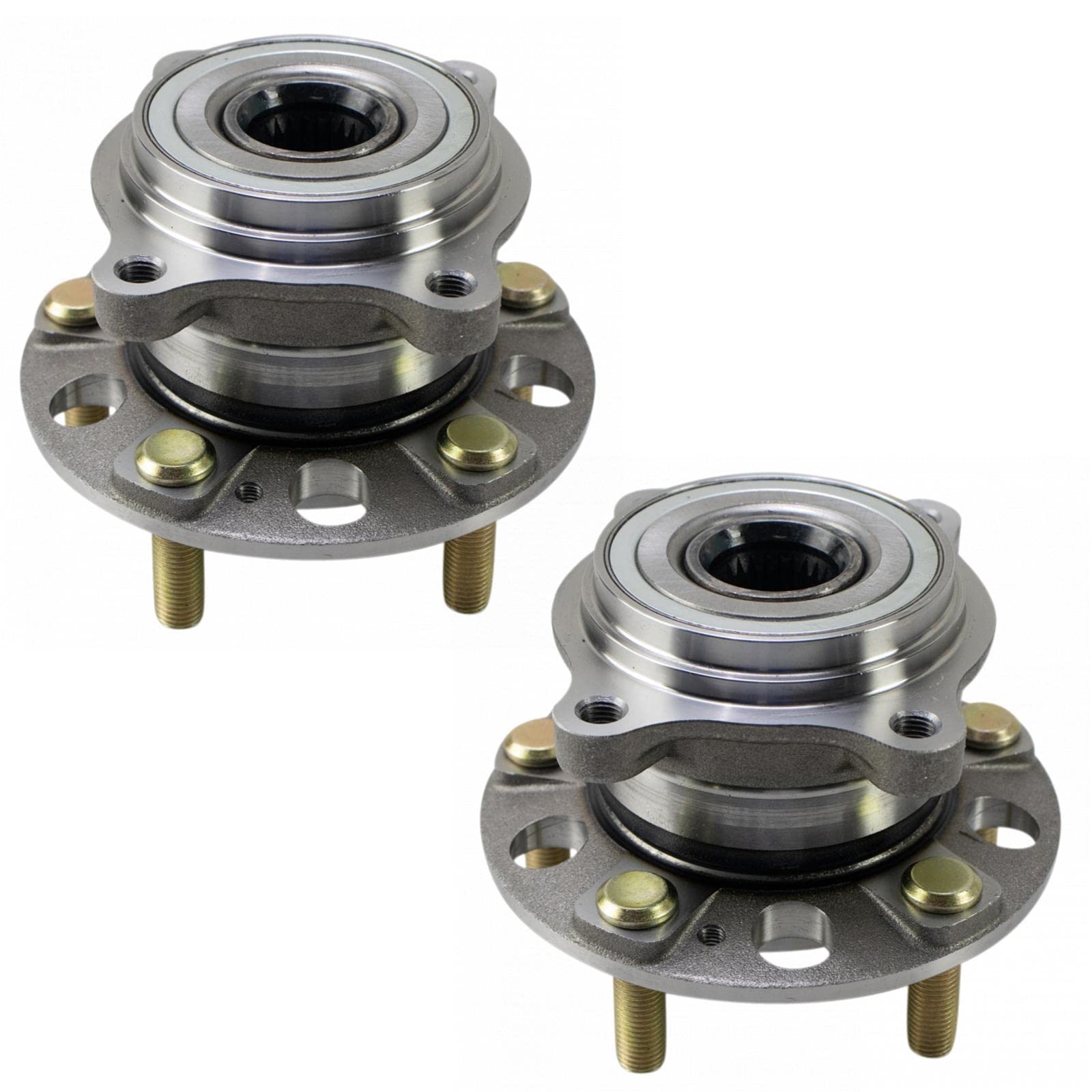 Trq Rear Wheel Hub Bearings Assembly Set Compatible With 2016-2021 Hyundai Tucson Kia Sportage