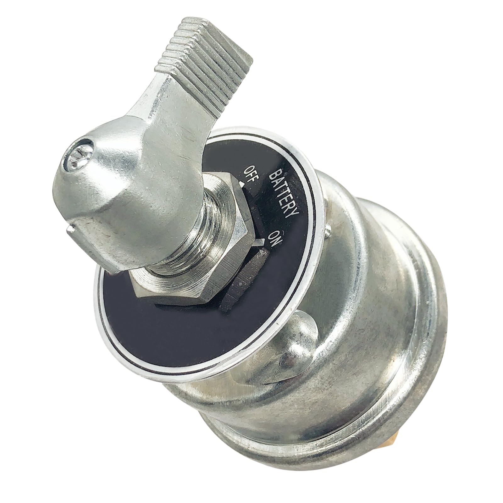 Ampper 12-24 V Master Battery Disconnect Switch, Battery Power Cut Isolator Killer For Car, Vehicle, Rv And Boat (200 A, On/Off)