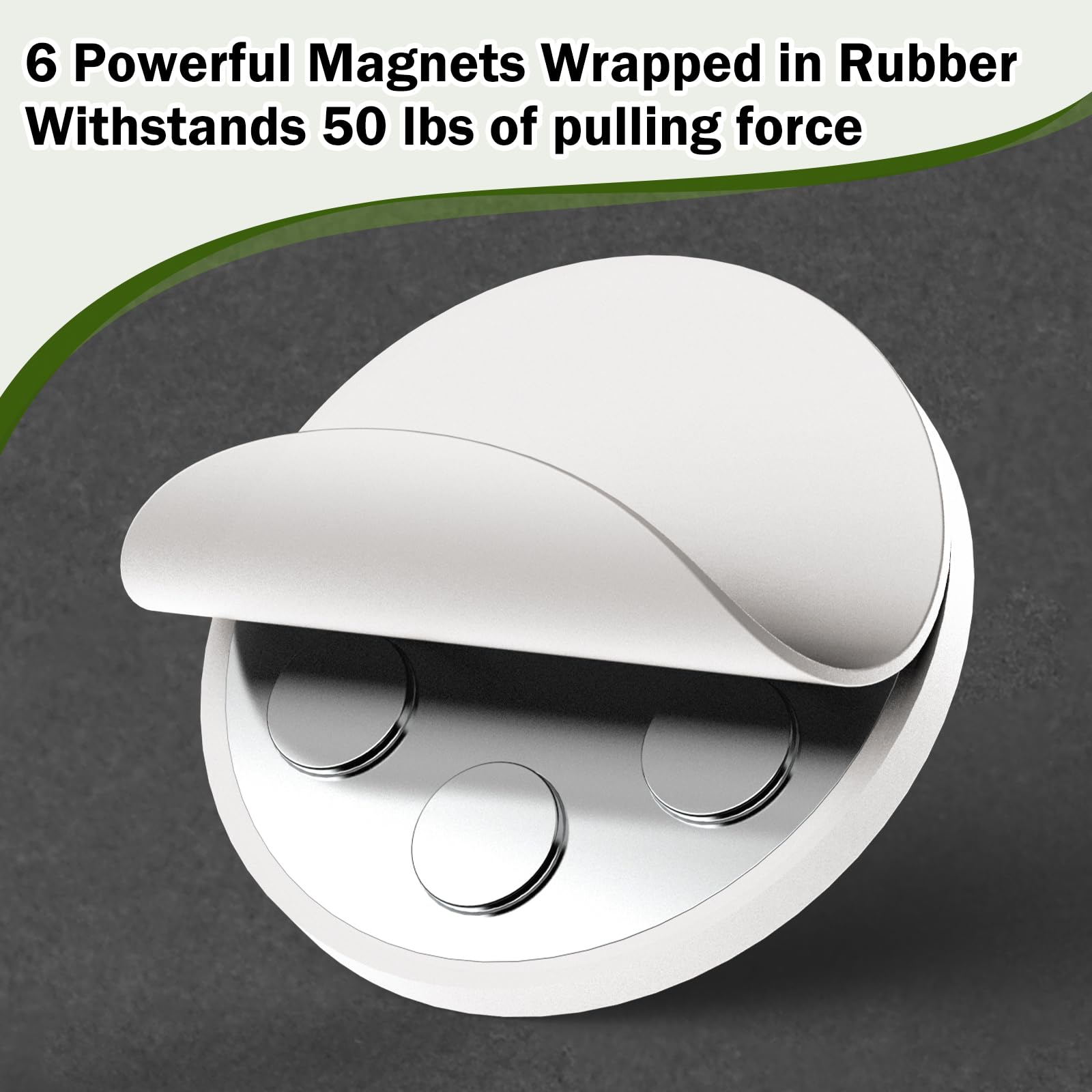 Magnetic Cup Holder, Durmmur Sus 304 Stainless Steel Magnetic Cup Caddy, Magnetic Drink Holder For Tractor Mower Truck School Bu