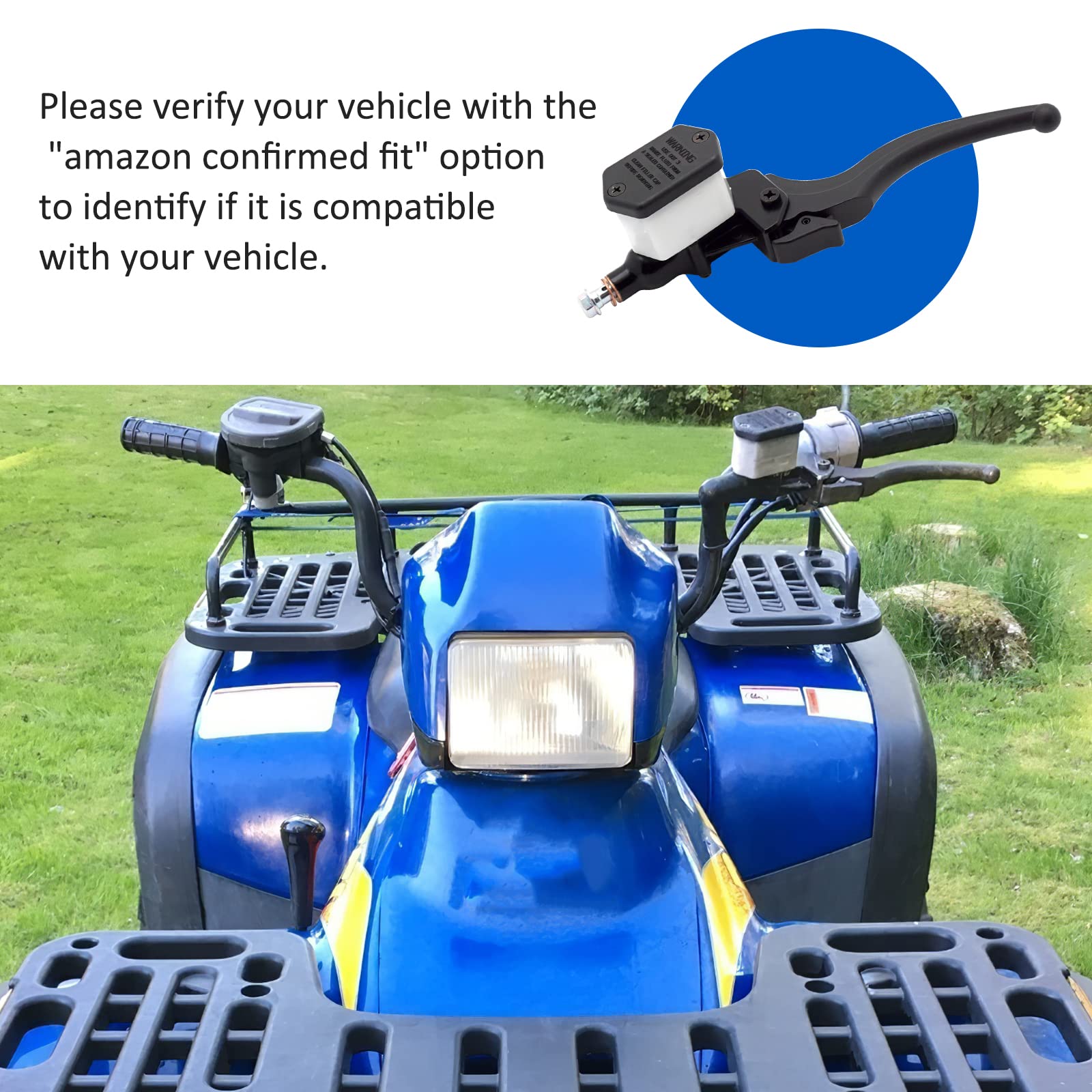 M Mati Front Left Hand Brake Master Cylinder For Polaris Sportsman 335 500 Xplorer 300 400 500 Xpress 300 400 Diesel 455 Magnum 325 500 2050078