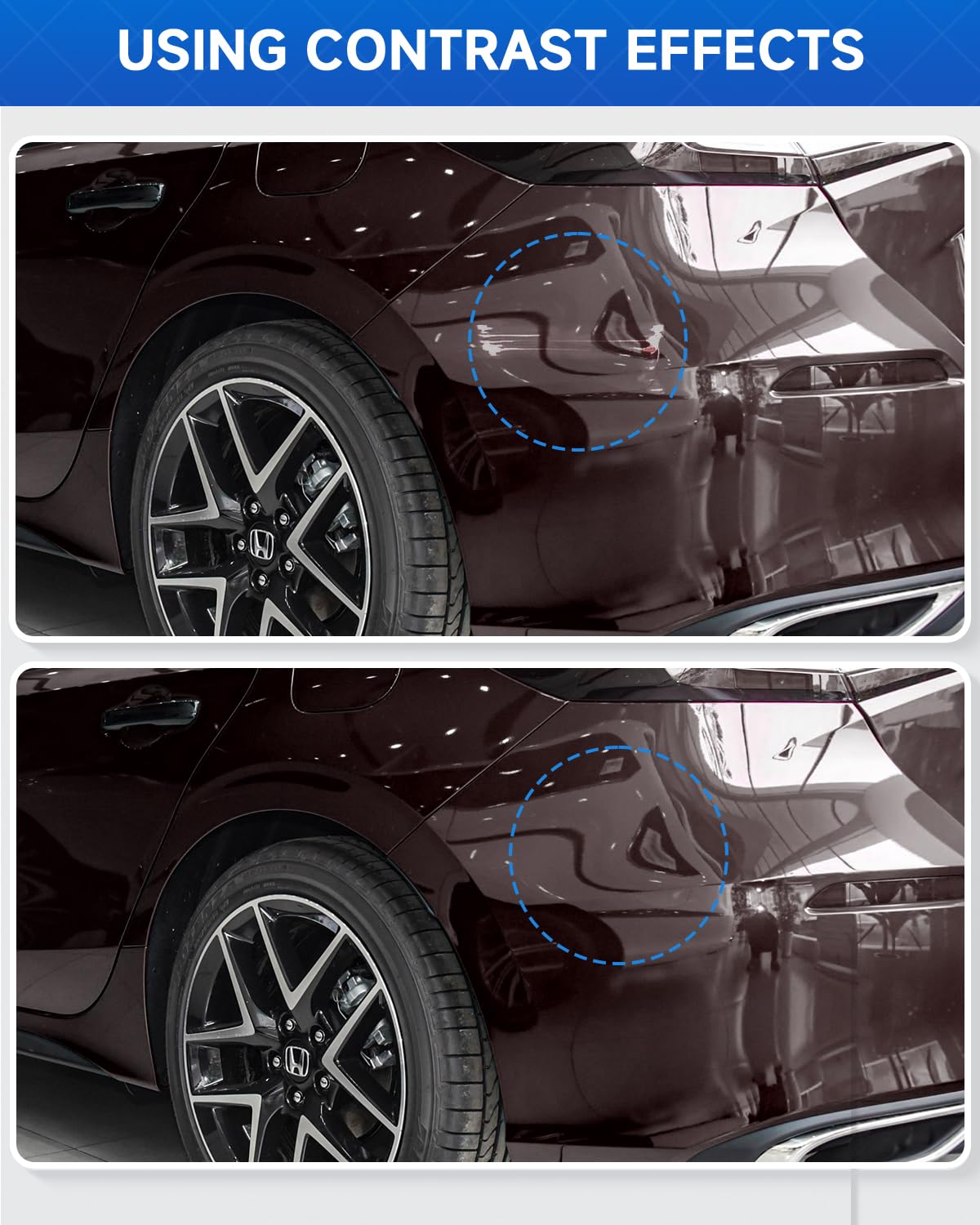 R-529P Dark Cherry Pearl Touch Up Paint Compatible with Honda Exact Match Touch Up Paint Car Scratch Repair