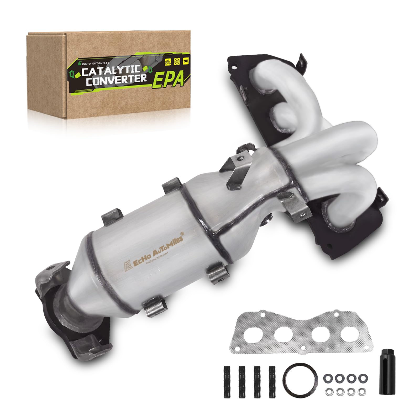 ECHO AUTOMILES Catalytic Converter Compatible with 2010-2011 Toyota Camry L4 2.5L Catalytic Convertor EPA Compliant