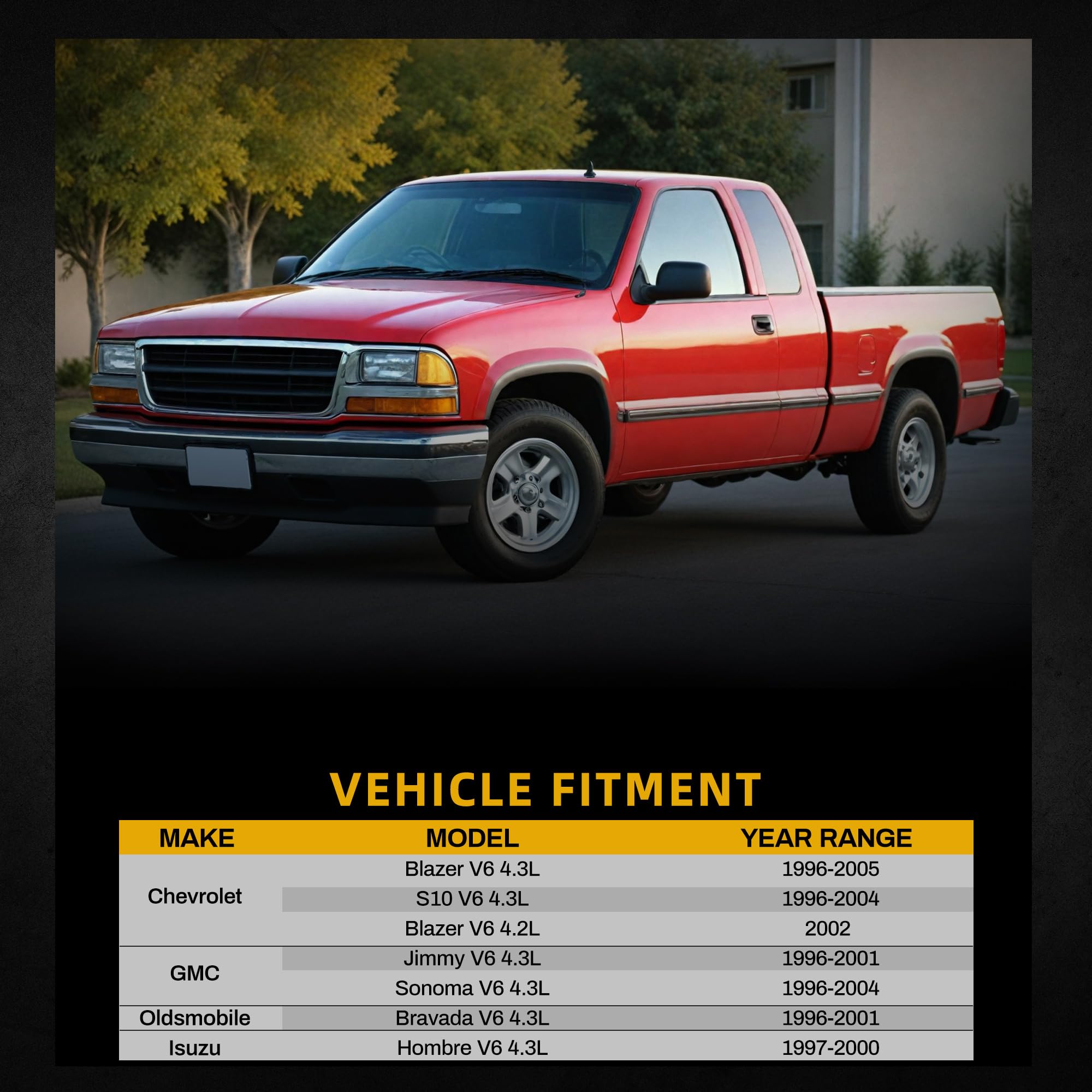 Dwvo Radiator Complete Radiator Compatible With Gmc Chevy Blazer S10 Jimmy Sonoma Hombre Bravada 4.3L V6 Dwrd1012