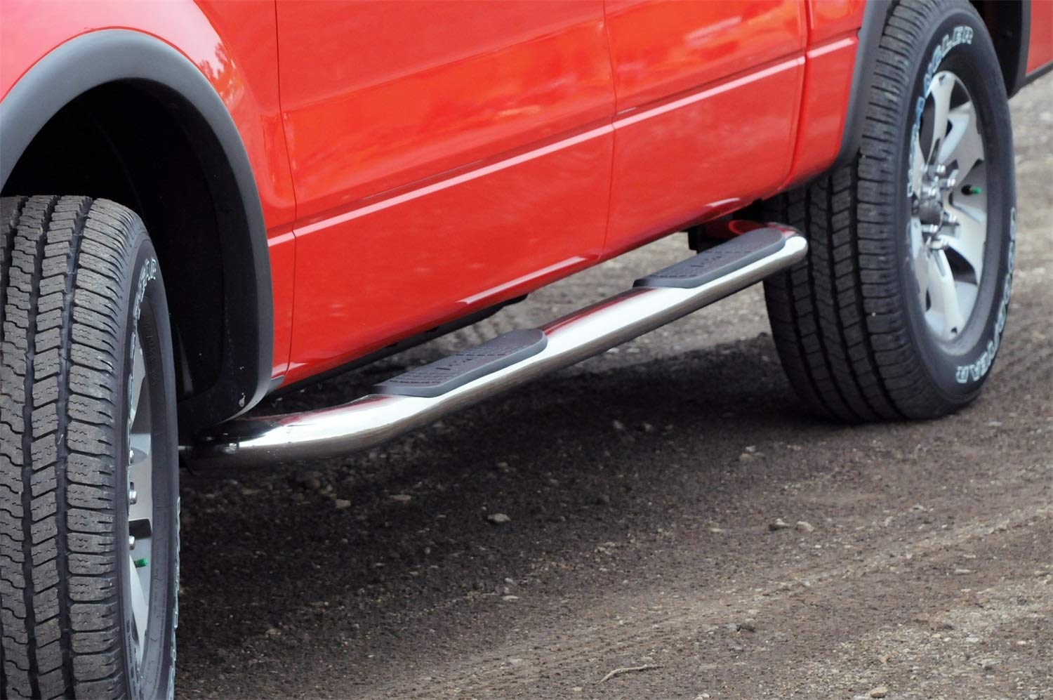 Dee Zee DZ372523 3 Round Stainless Steel Nerf Bars