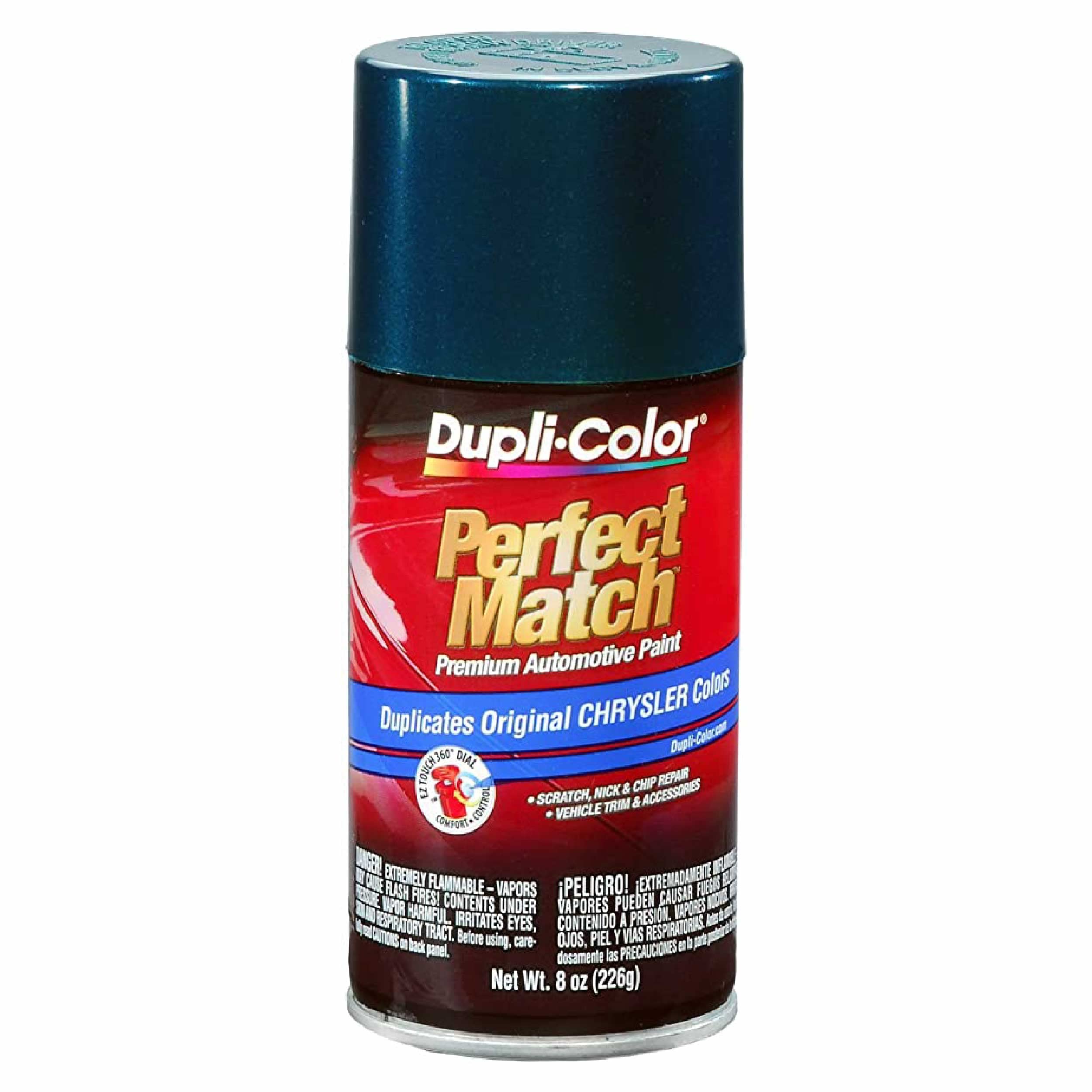 Dupli-Color EBCC04217-6 PK Perfect Match Automotive Spray Paint - Chrysler Emerald Green Pearl, PGF/QGF - 8 oz. Aerosol Can, 6-P