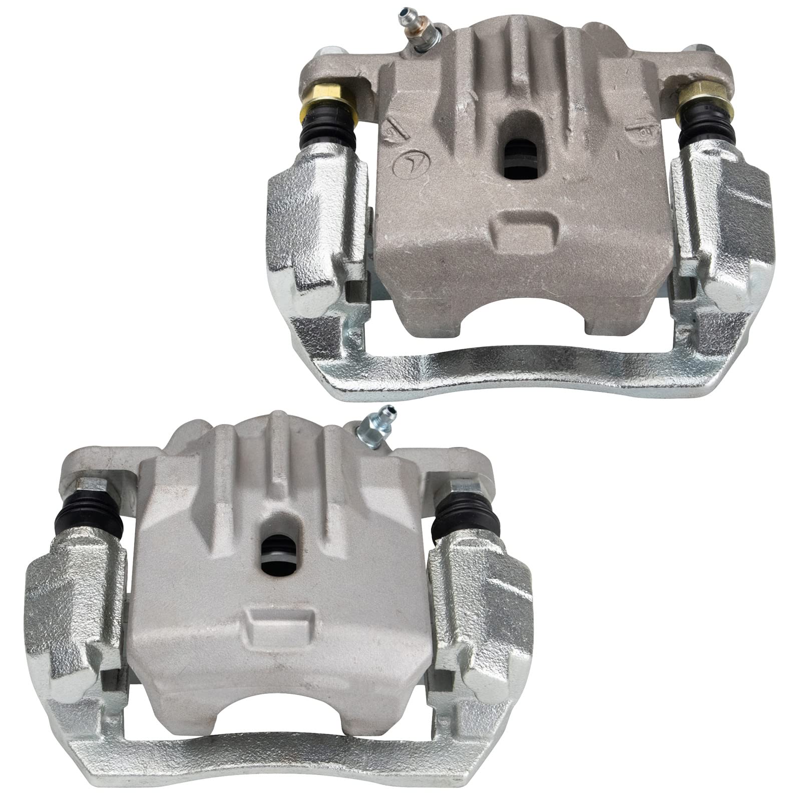 Trq Rear Brake Caliper Set Compatible With 2006-2009 Subaru Legacy Outback