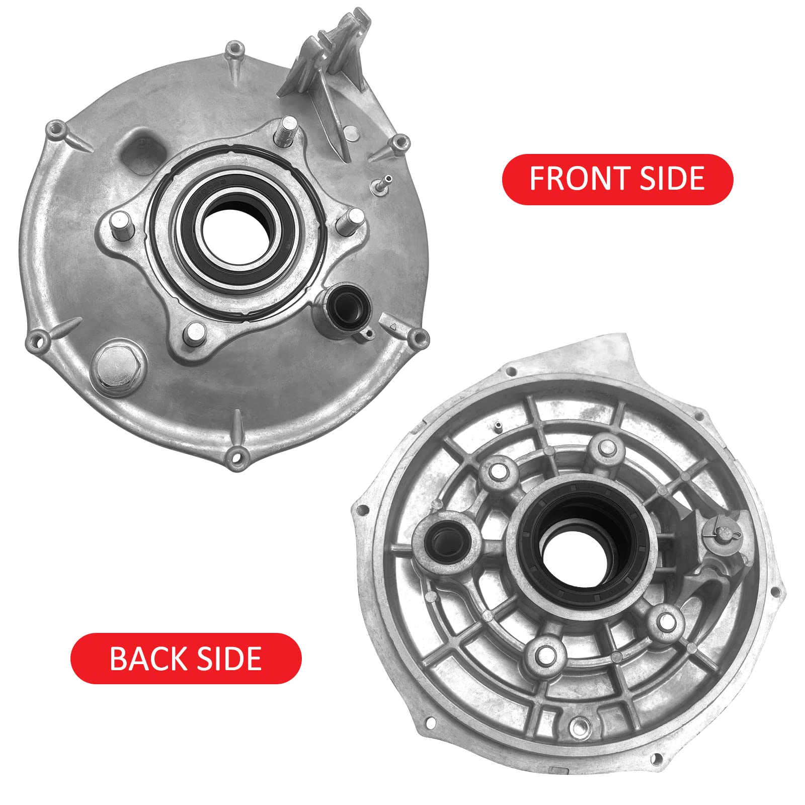 Rear Brake Backing Plate With Bearing Seals Spring Kit For Honda Fourtrax 300 Trx300 Trx300Fw 2X4/4X4 1988-2000
