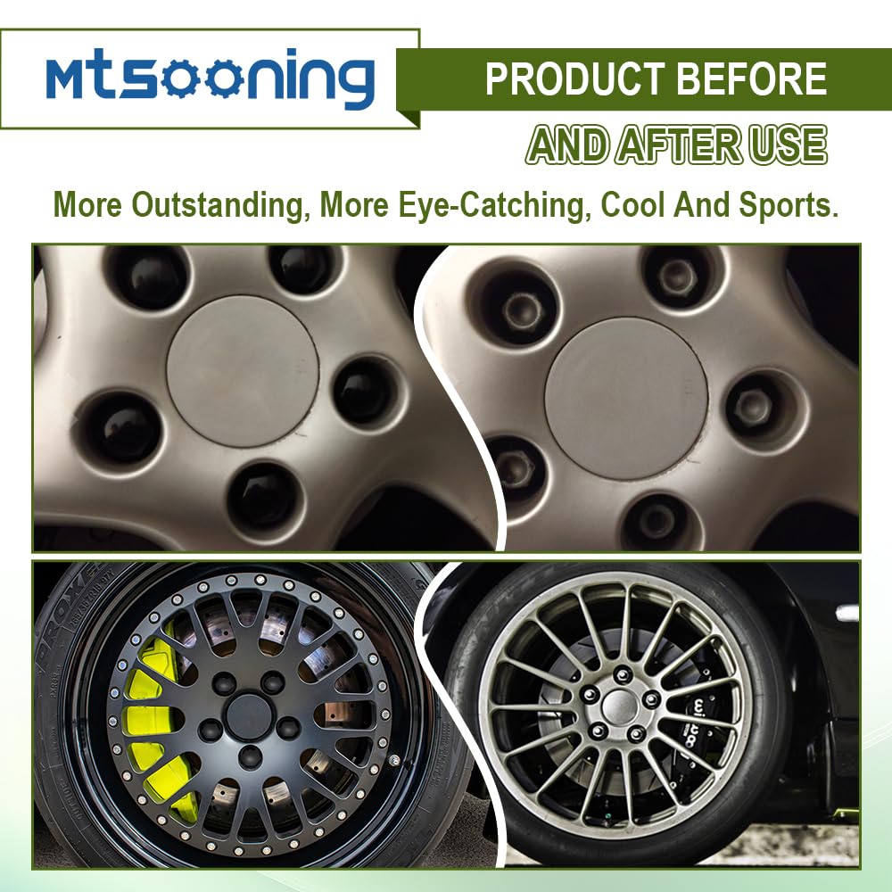 Mtsooning 21 Pcs Car Wheel Nut Caps, 19mm Universal Nut Lug Covers, Auto Hub Bolt Head Protector with Remover Clip, Black Anti-Rust ABS Auto Trim Tyre Protection Cap