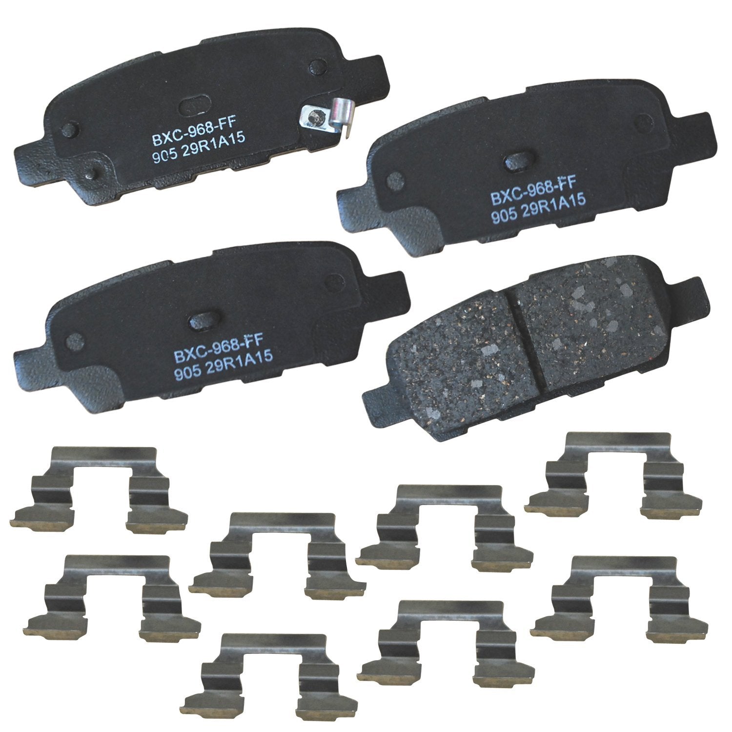 Bendix Premium Sbc905 Ceramic Rear Brake Pads For Select Models Infiniti Fx35,Fx37,Fx45,G35,M35,M37,M45,M56,Nissan 350Z,Altima,J