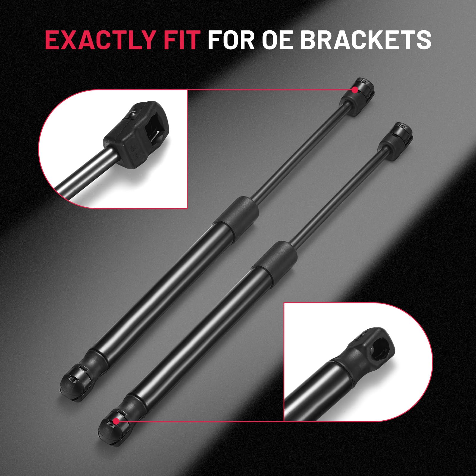 Hood Struts Lift Supports Car Hood Holder Bdfhyk Gas Spring For 2015-2017 Hyundai Sonata Rust Resistant 81161-C1000 Trunk, 2 Pcs