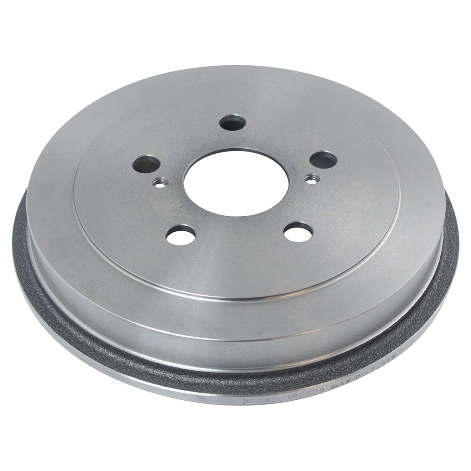 TRQ Rear Brake Drums & Shoes Left & Right Kit for 00-05 Toyota Celica 5 Lug