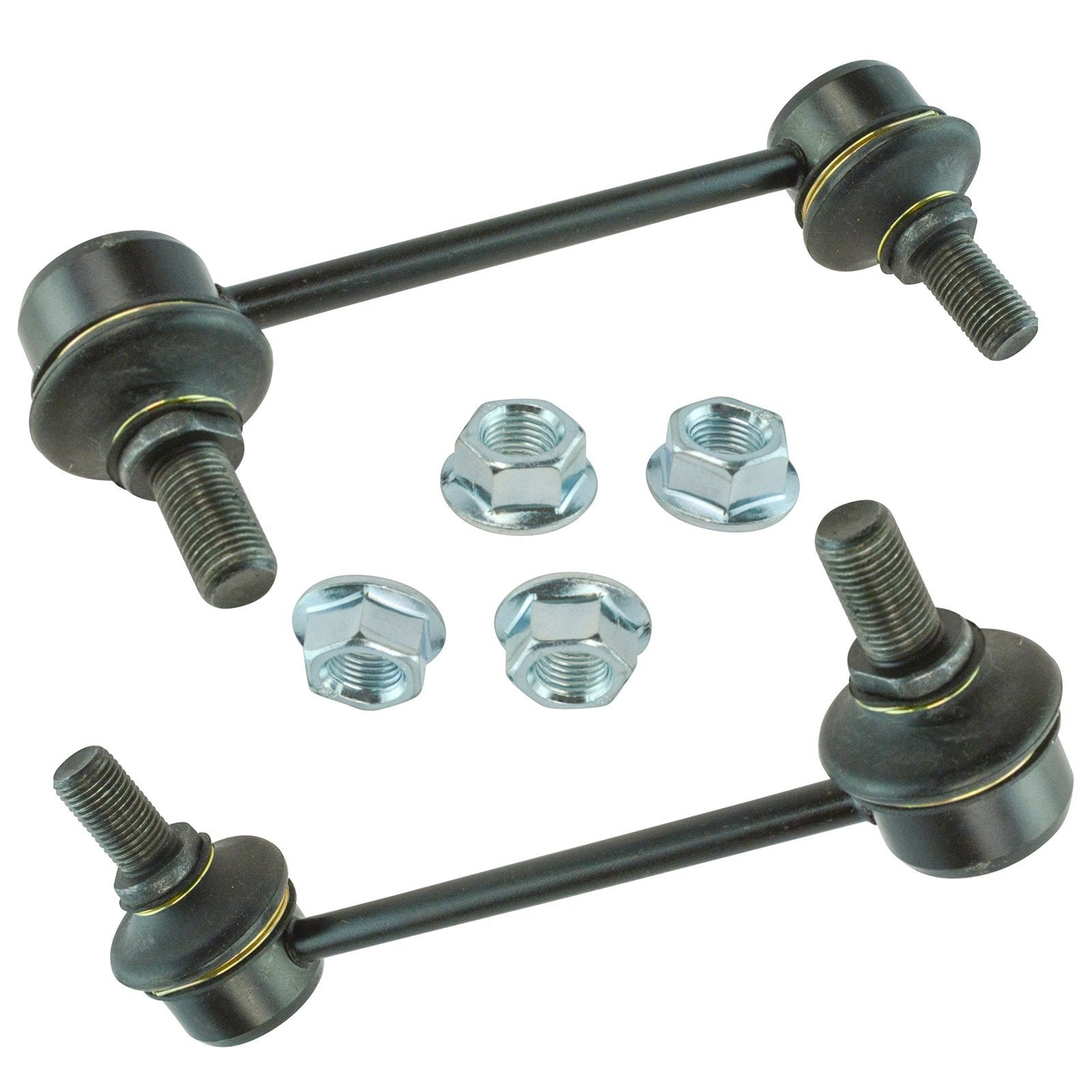 Trq Rear Sway Bar Stabilizer Link Set Compatible With 2010-2015 Hyundai Tucson 2011-2016 Kia Sportage