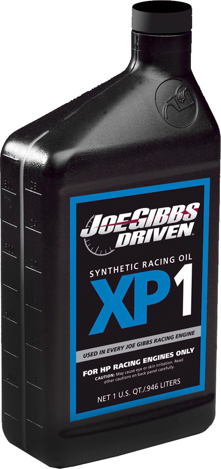 Joe Gibbs Driven Racing Oil 00007 XP1 5W-20 Synthetic Racing Motor Oil - 1 Quart Bottle, Case of 12
