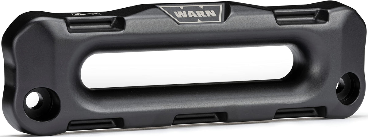 Warn 106882 Hawse Offset Fairlead - Gunmetal, Fits: Synthetic Winch Rope