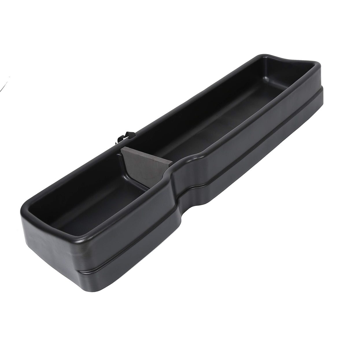 Ecotric Under Seat Storage Box Compatible With 2015-2024 Ford F150 Supercrew Cab 2017-2024 F250 F350 F450 Crewcab Without Storag