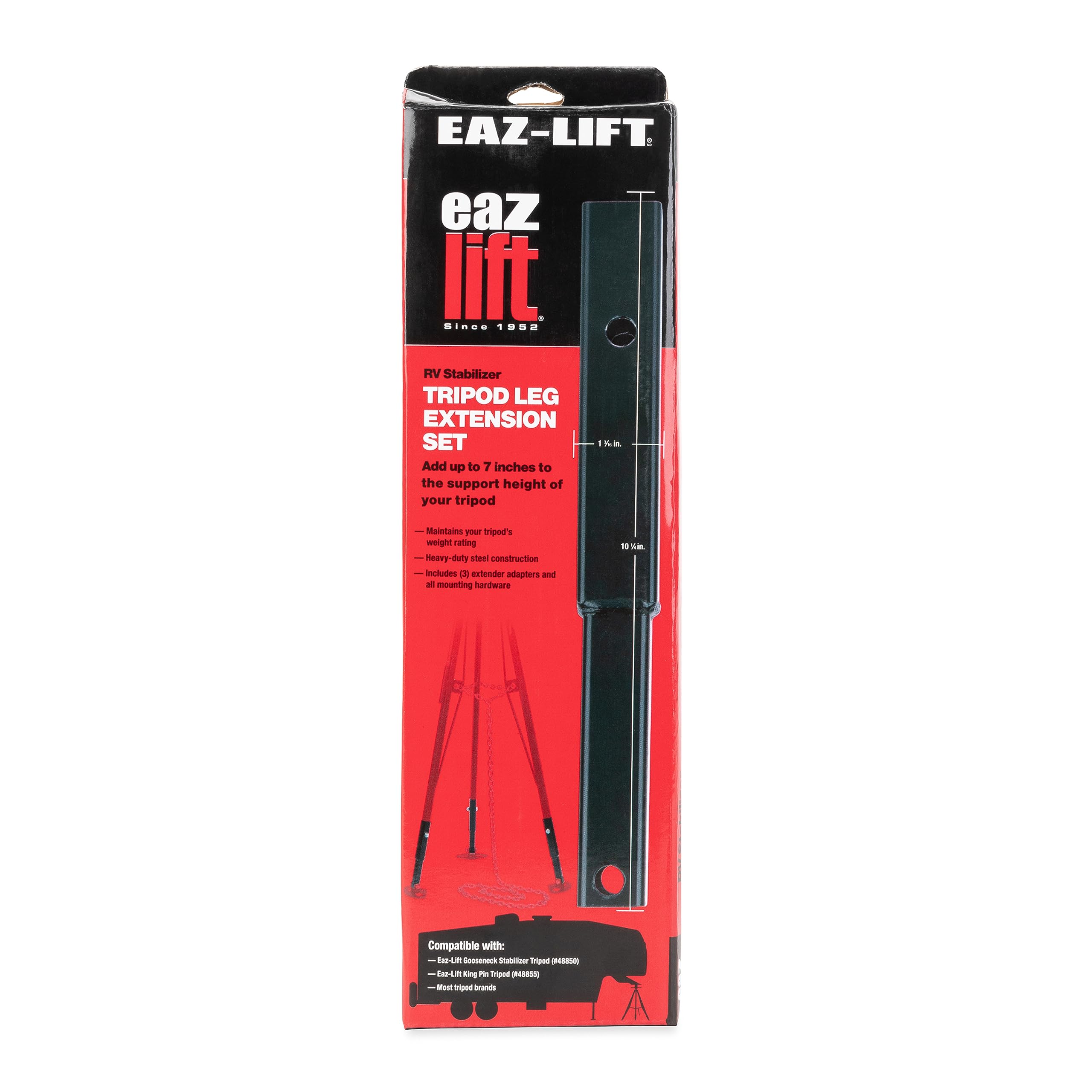 Camco Eaz-Lift 5Th Wheel Stabilizer Tripod Leg Extension Set - Adds Up To 7-Inches To The Support Height For Fifth Wheel Goosene